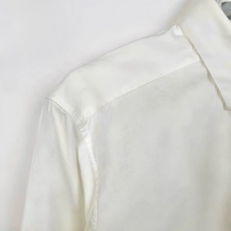 Dior Dior Size 37White bee embroidery cotton lapel long-sleeved Size US XS / EU 42 / 0 - 3 Thumbnail