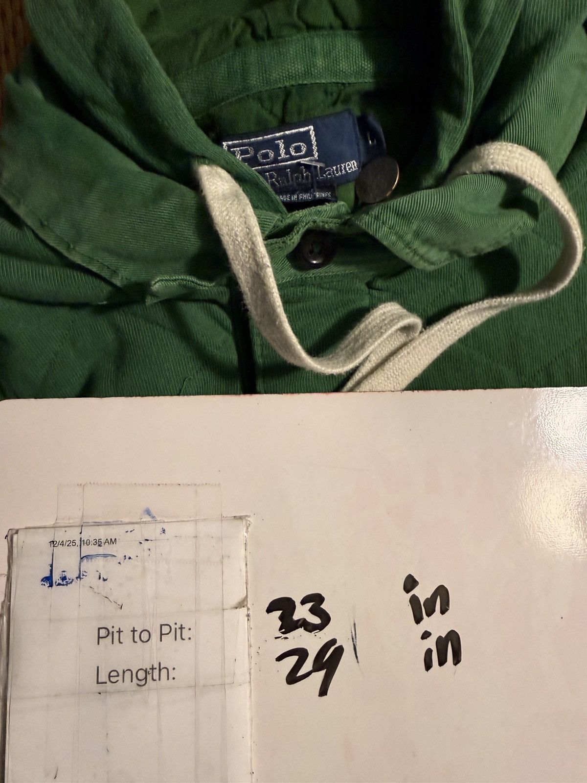 Polo Ralph Lauren Polo Ralph Lauren Rowing Man Hooded Long-sleeve Polo Size US L / EU 52-54 / 3 - 4 Thumbnail