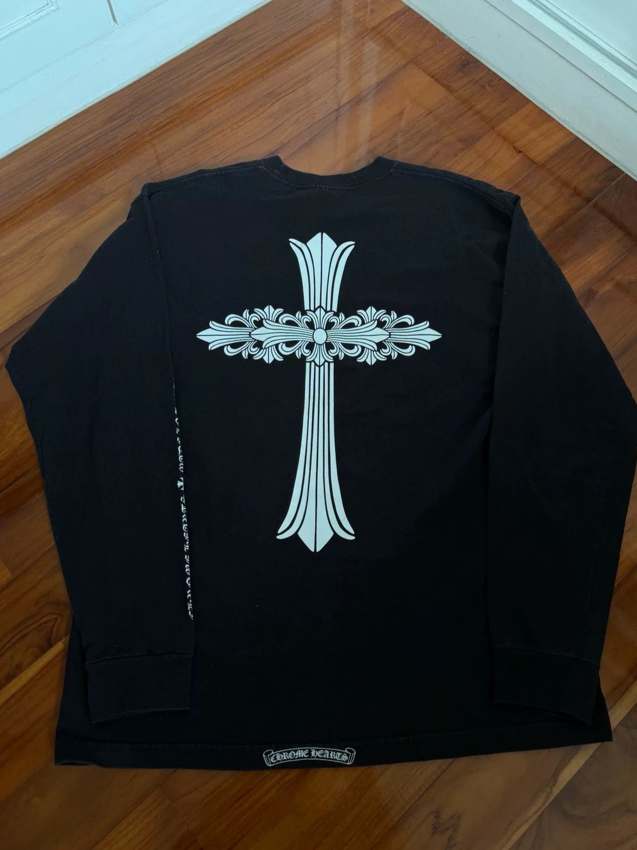 Chrome Hearts Chrome Hearts Vintage Cross Long Sleeve Size US XL / EU 56 / 4 - 1 Thumbnail