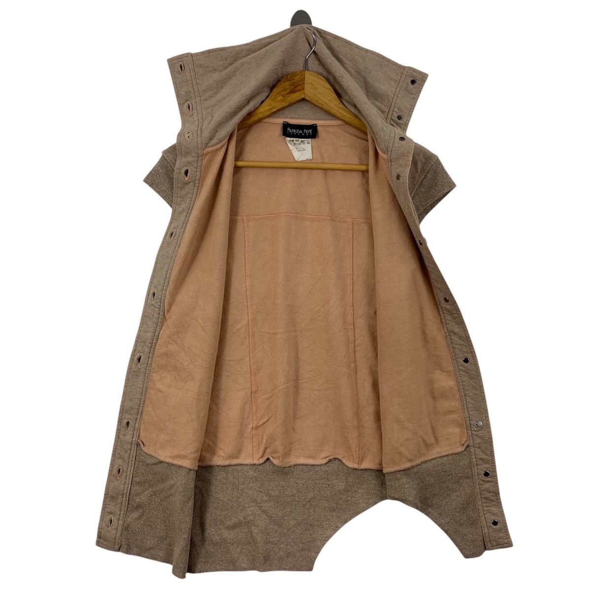 Firenze × Patrizia Pepe PATRIZIA PEPE Firenze Brown Turtleneck Sleeveless Sweater Size US S / EU 44-46 / 1 - 3 Thumbnail