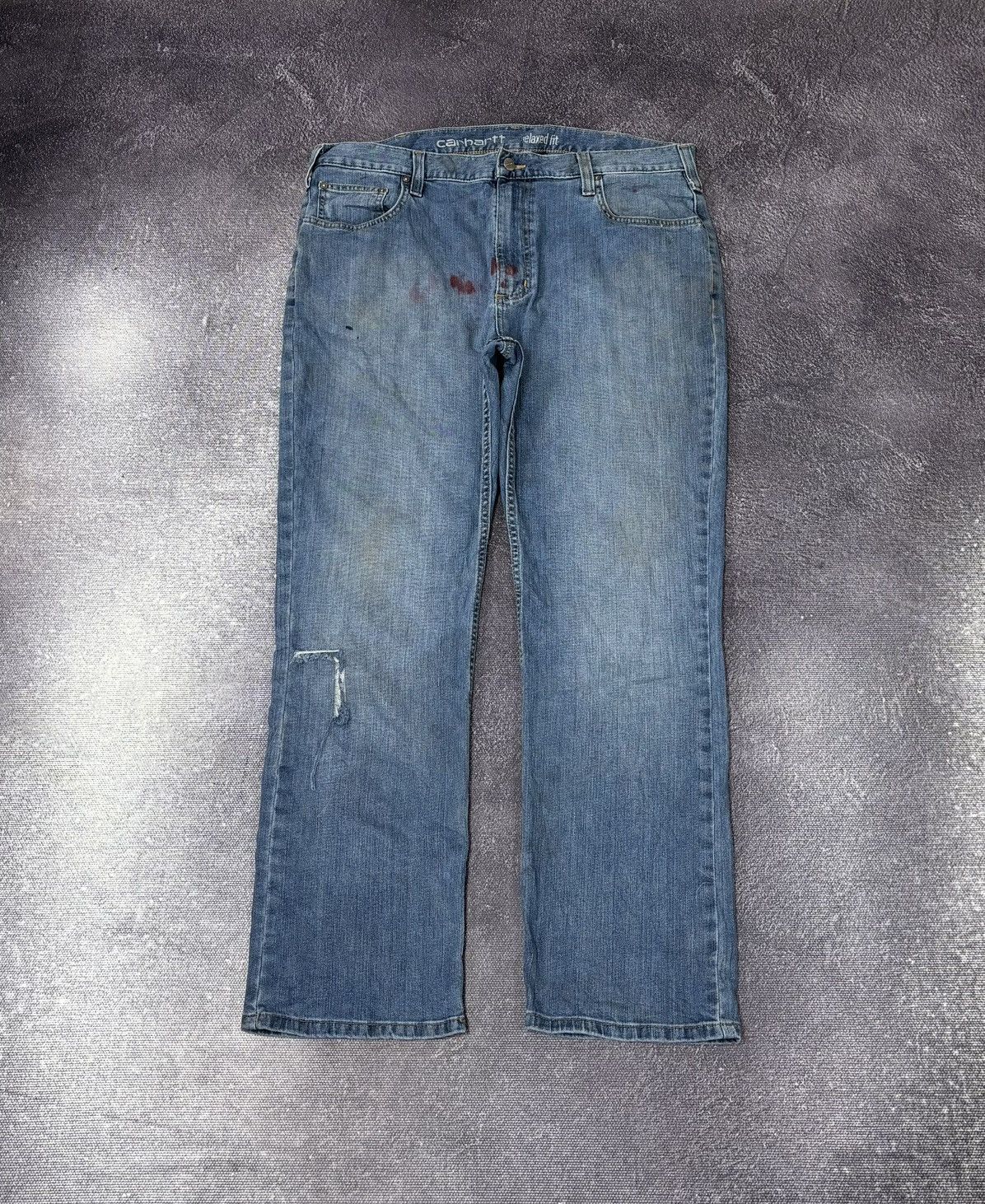 Carhartt Vintage Carhartt USA Relaxed Fit Workwear Denim Baggy Jeans Size US 38 / EU 54 - 2 Thumbnail