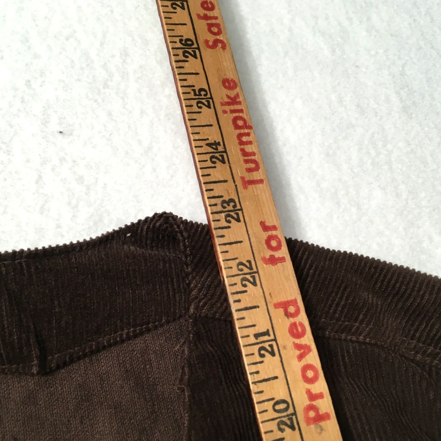 Faded Glory VINTAGE Corduroy Vest 22/24 Button Front Boho Romantic Y2K 90s brown Shirt Womens Size 3XL / US 20-22 - 7 Thumbnail