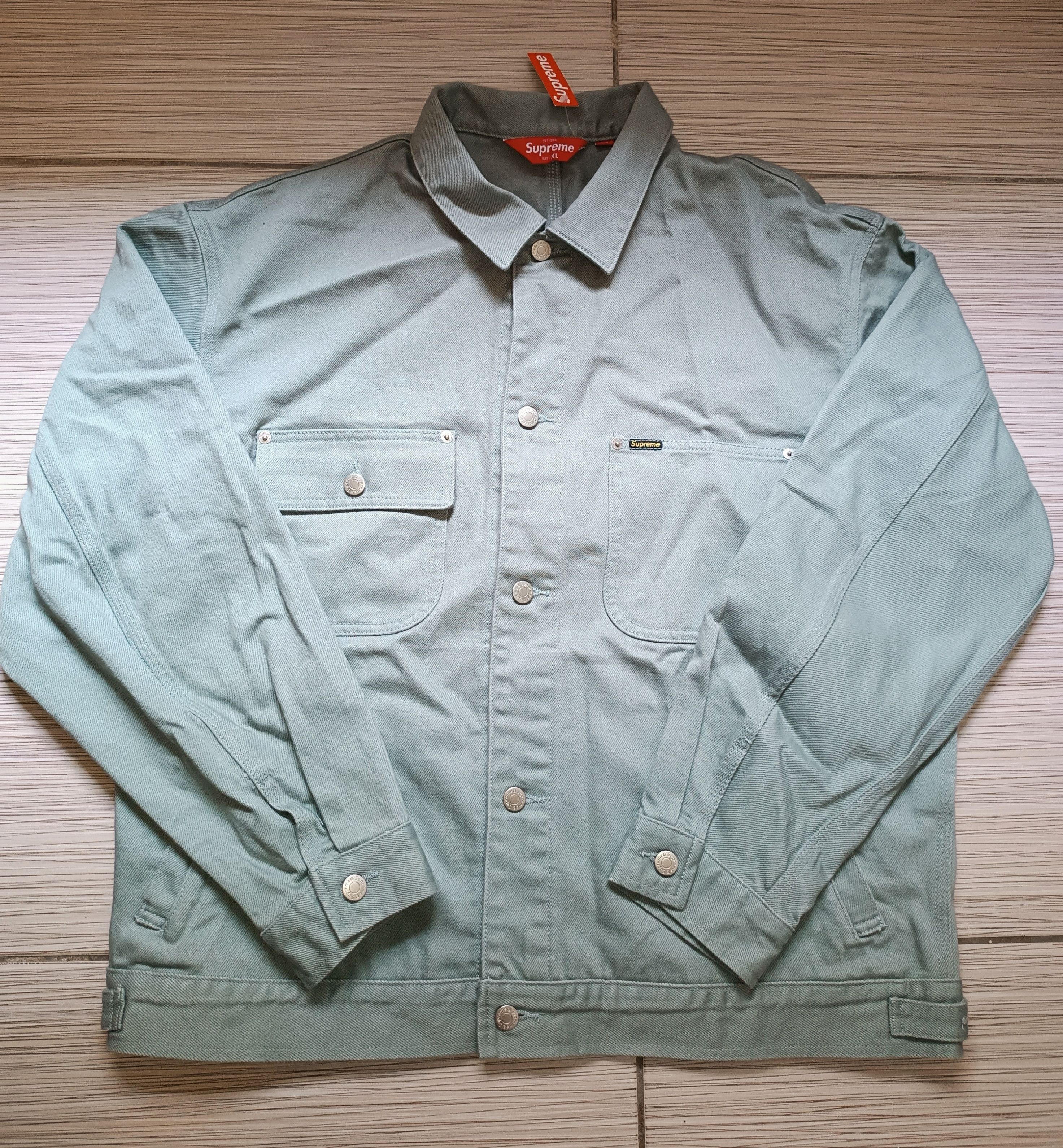 Supreme ⭐ Supreme denim chore trucker jacket rare! ⭐ Size US XL / EU 56 / 4 - 1 Thumbnail