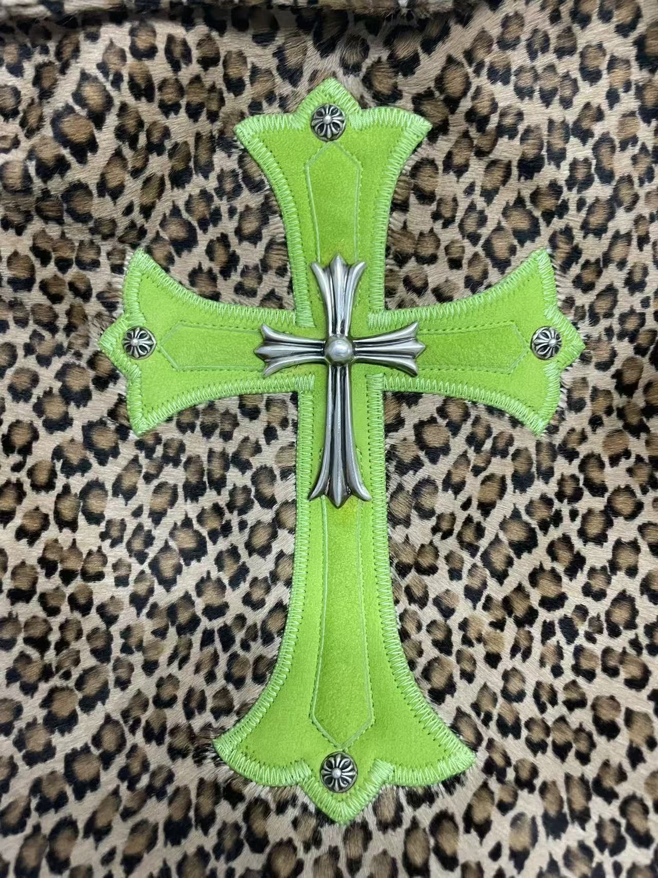 Chrome Hearts Chrome Hearts Leopard Silver Cross Patch Lyon Bag Size ONE SIZE - 4 Thumbnail