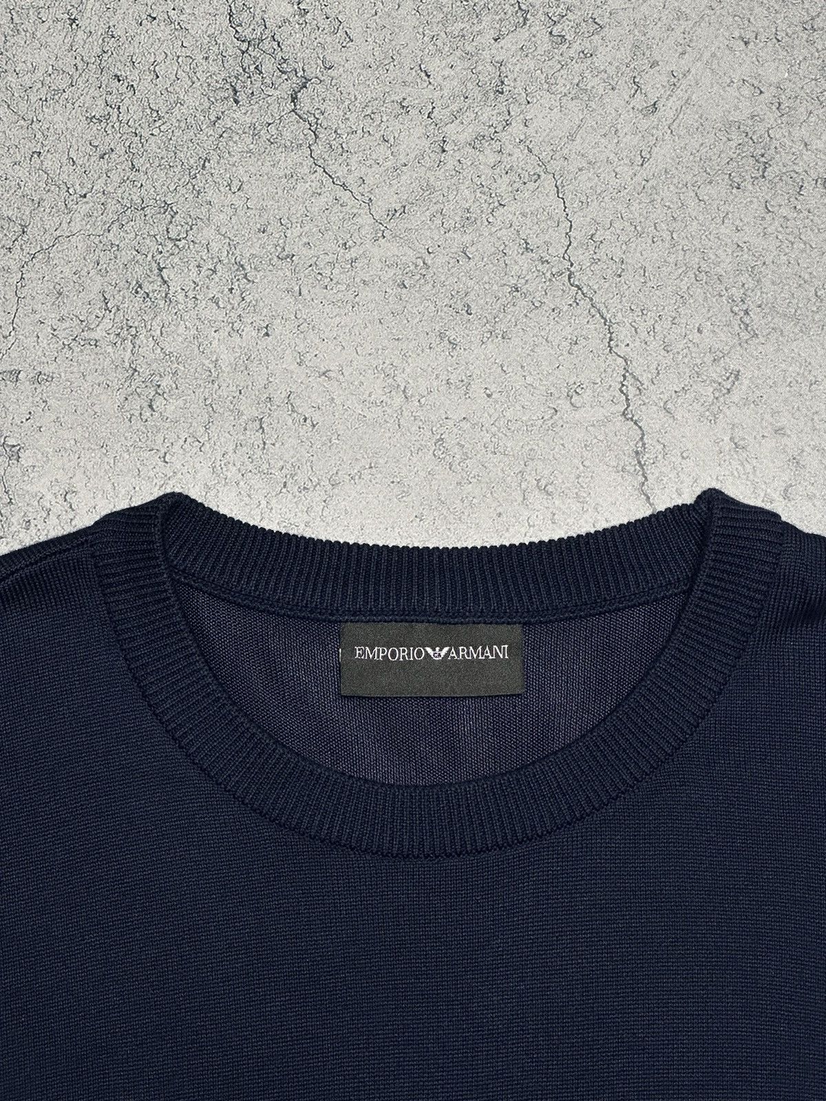 Emporio Armani Emporio Armani Big Logo Crewneck Sweater Size US S / EU 44-46 / 1 - 4 Thumbnail