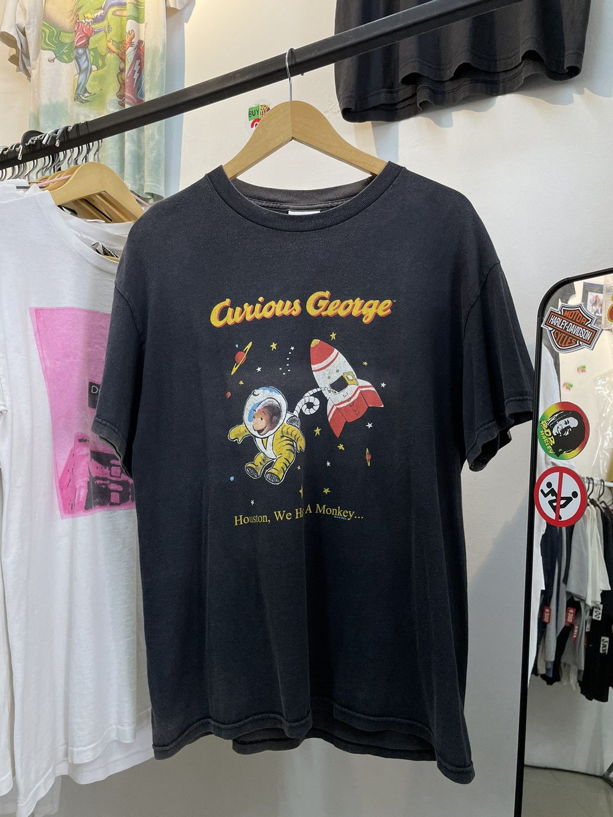 Vintage Curious George Size US L / EU 52-54 / 3 - 2 Thumbnail