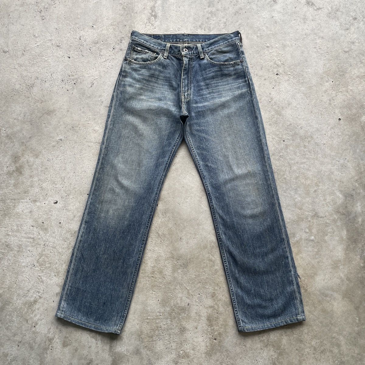 Levi's Vintage Clothing Vintage Levi’s 502 Faded Jeans Denim Pants W31x30.5 Size US 31 - 1 Thumbnail