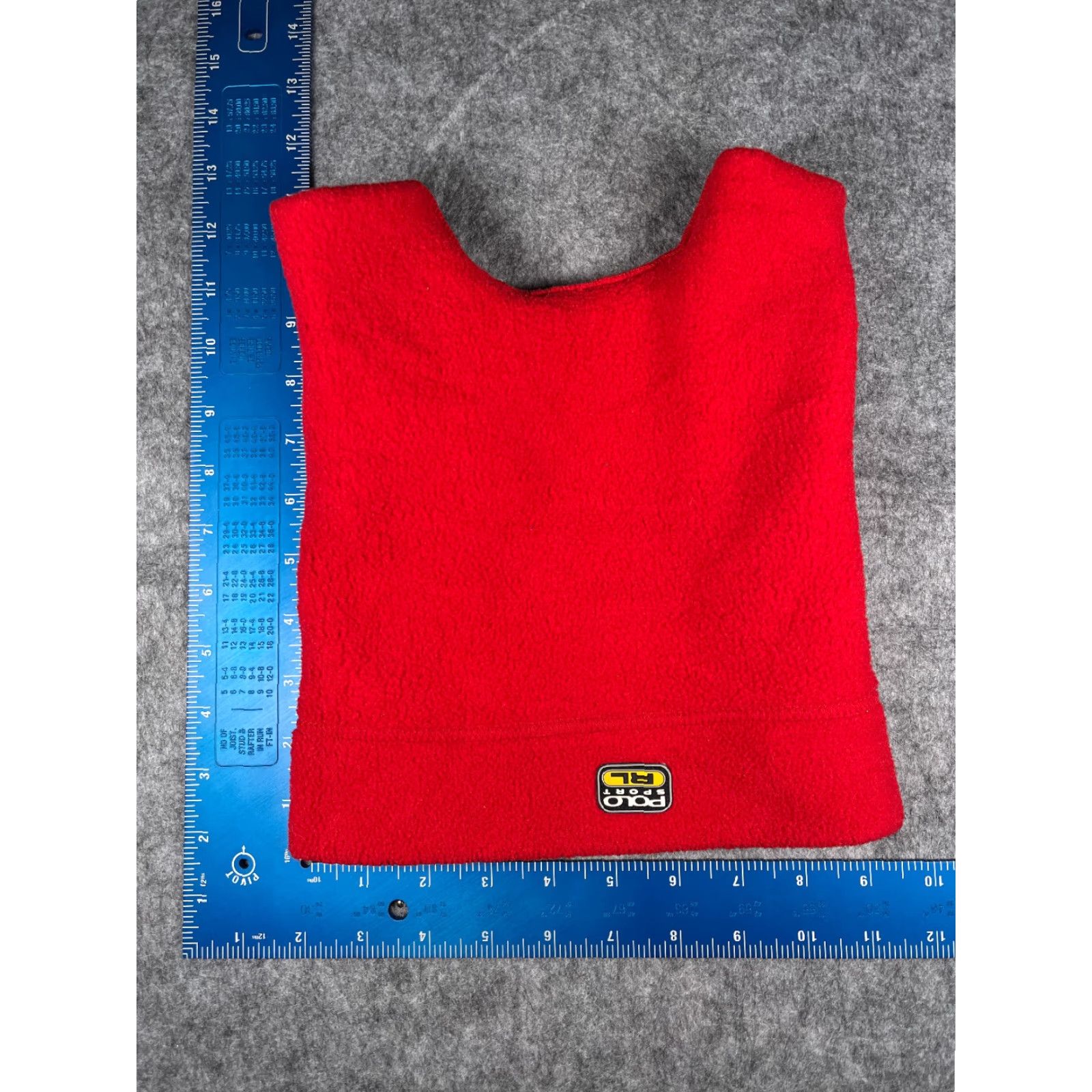 Vintage VINTAGE Ralph Lauren Beanie Toque Adult One Size Red Knit Polyester Made USA Size ONE SIZE - 5 Thumbnail