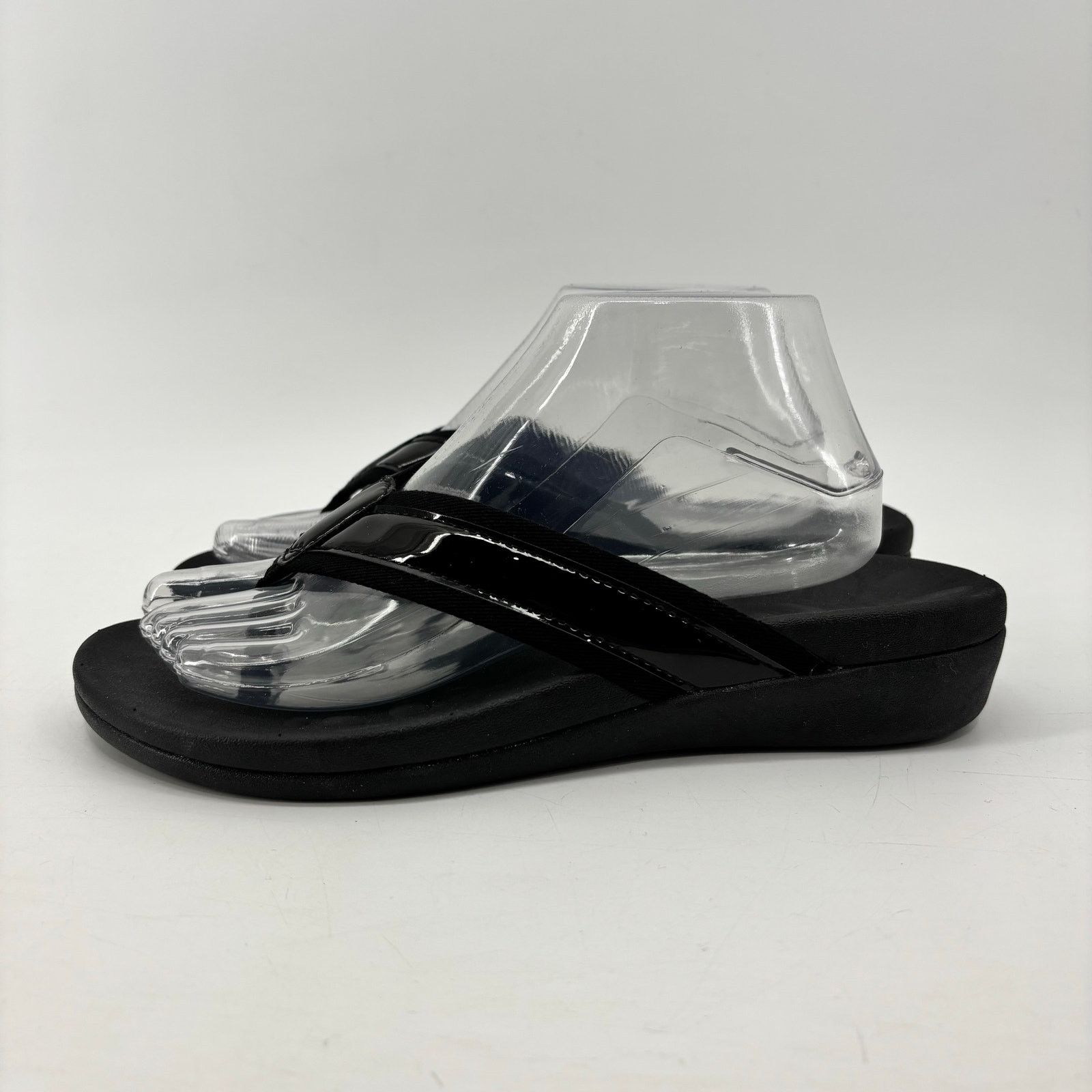 Other Megnya Black Sz 8.5 Flip Flop Thong Sandals Confort Beach Size US 8.5 / IT 38.5 - 1 Thumbnail
