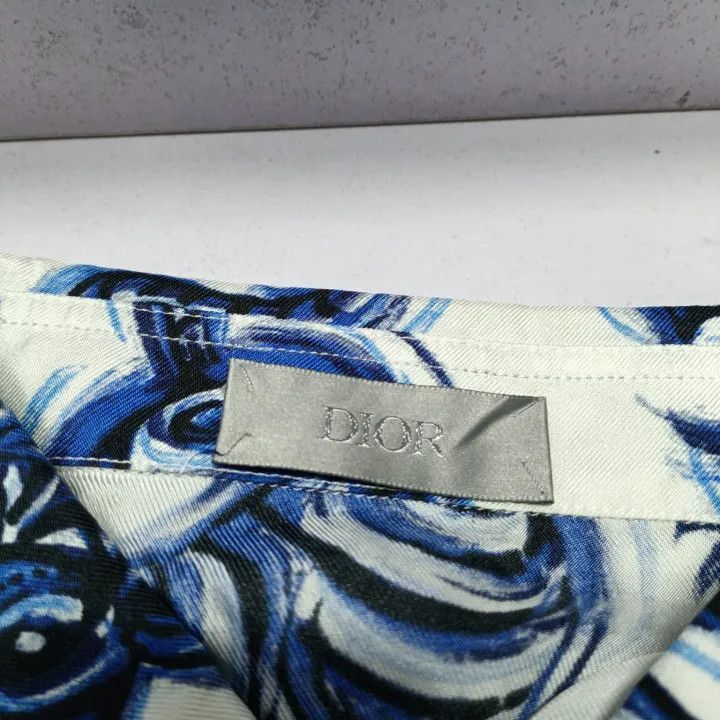 Dior Dior Dior x Kenny Scharf Tiger Print Shirt 0079-2507 Size US M / EU 48-50 / 2 - 4 Thumbnail