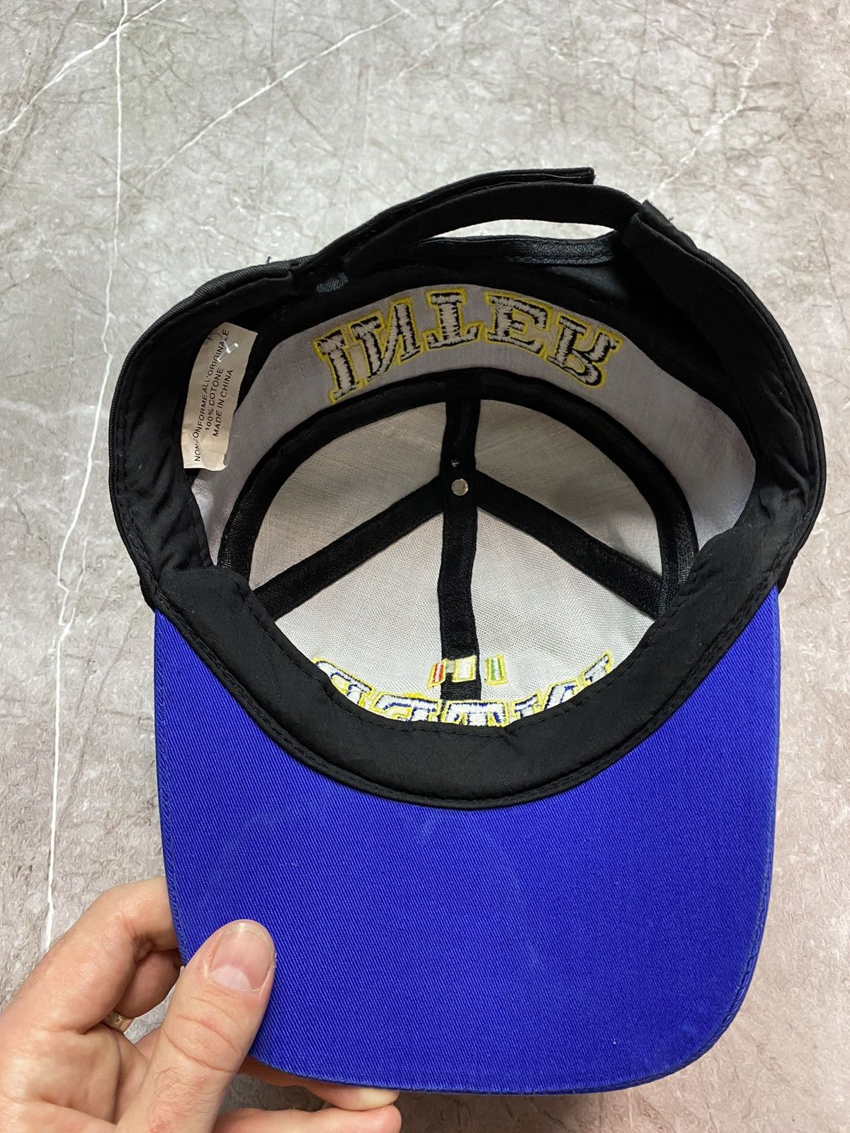 Vintage Vintage Inter Milan Cap Hat PSG Newcastle Manchester Size ONE SIZE - 4 Thumbnail