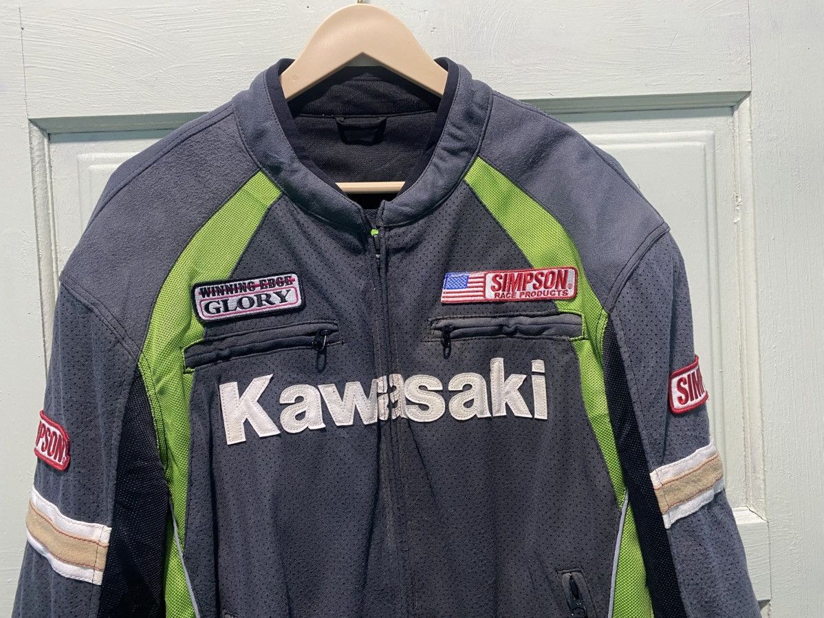 Gear for Sports Kawasaki Simpson Riding Jacket With Padding Size US L / EU 52-54 / 3 - 6 Thumbnail