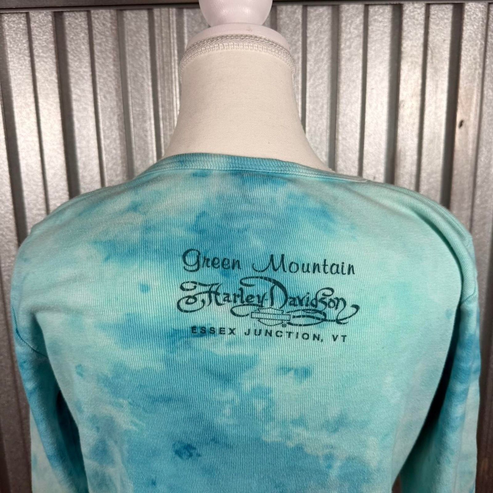 Harley Davidson Blue harley davidson tye dye Size S / US 4 / IT 40 - 5 Thumbnail