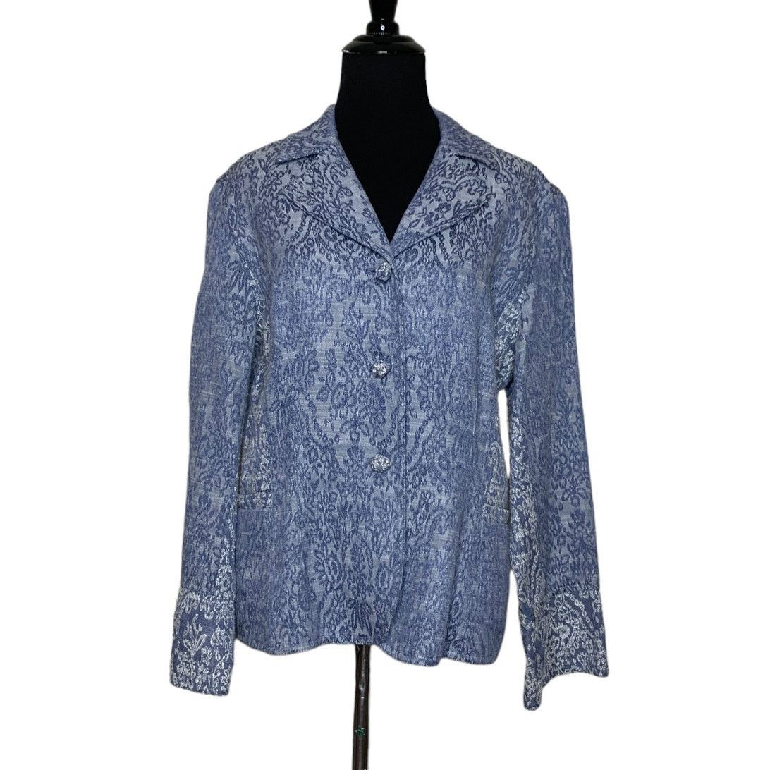 J. Jill J. Jill Blazer Embroidered Brocade Blazer size 12P Size XL / US 12-14 / IT 48-50 - 1 Thumbnail