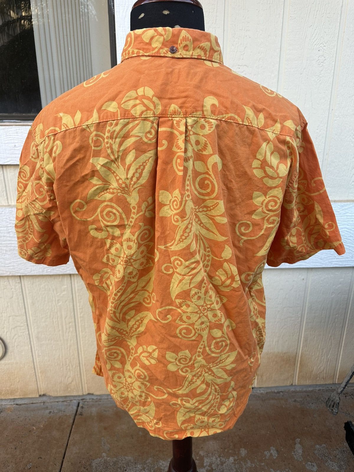 Reyn Spooner Reyn Spooner Modern Fit Orange/Yellow Hawaiian Men's XL Size US XL / EU 56 / 4 - 2 Thumbnail
