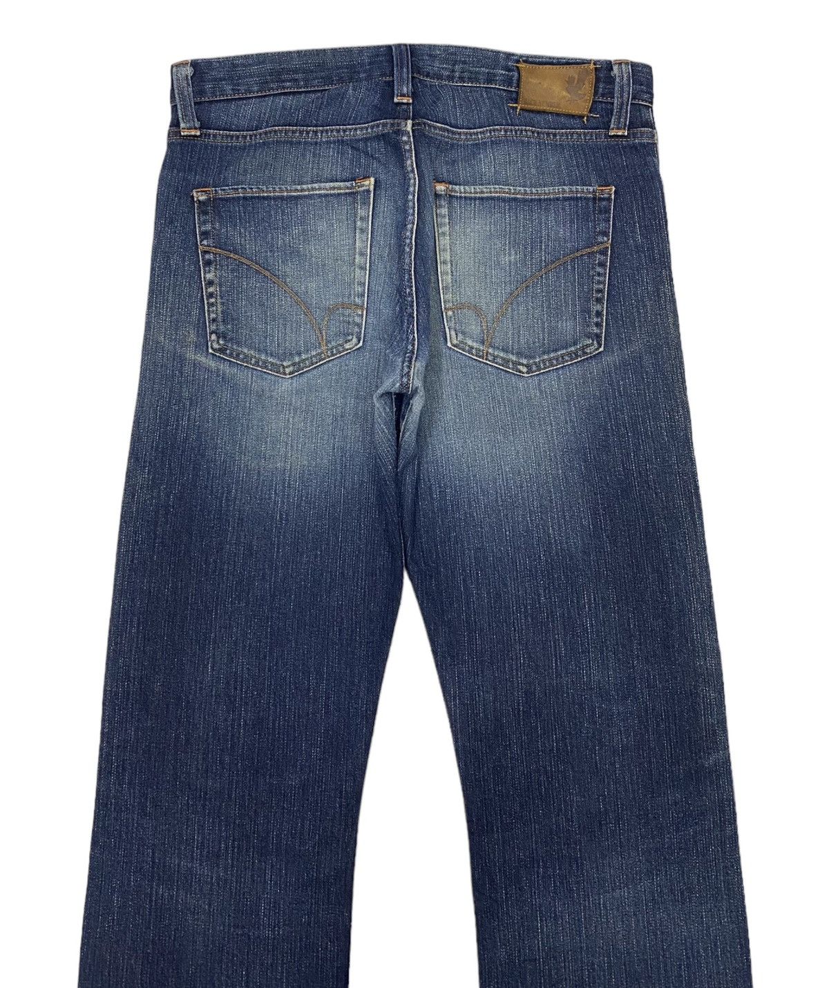 Hysteric Glamour × Japanese Brand SELVEDGE DENIM BACK NUMBER BRAND HYSTERIC GLAMOUR STYLE Size US 33 - 6 Thumbnail