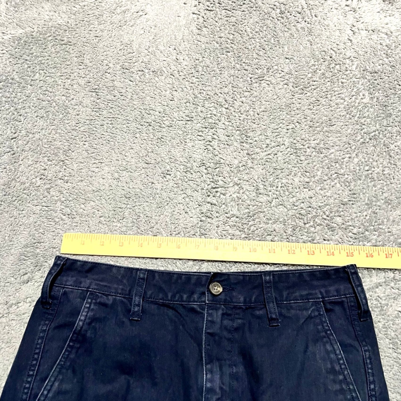 Everlane VINTAGE Everlane Pants Womens 29 30x30 Blue Utility Cargo Organic High Rise Mens Womens Girls Boys Size 29" - 7 Thumbnail