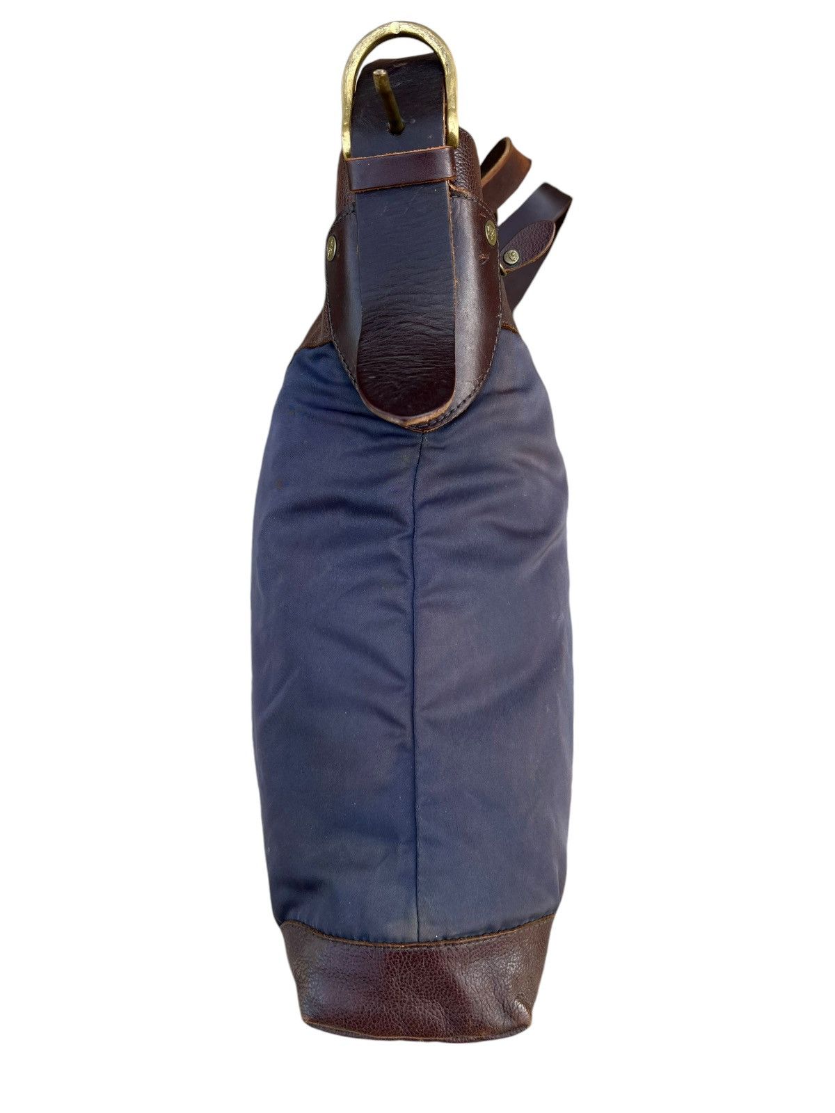 Il Bisonte Vintage IL BISONTE Sun Faded Nylon Leather 2 Way Bag Size ONE SIZE - 15 Thumbnail