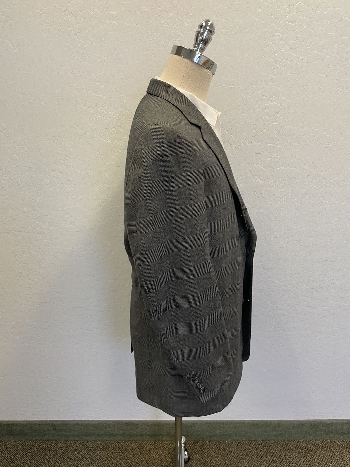 Brooks Brothers × Vintage Vintage Prince of Wales Check 3-Button Wool Suit Size 42R - 3 Thumbnail