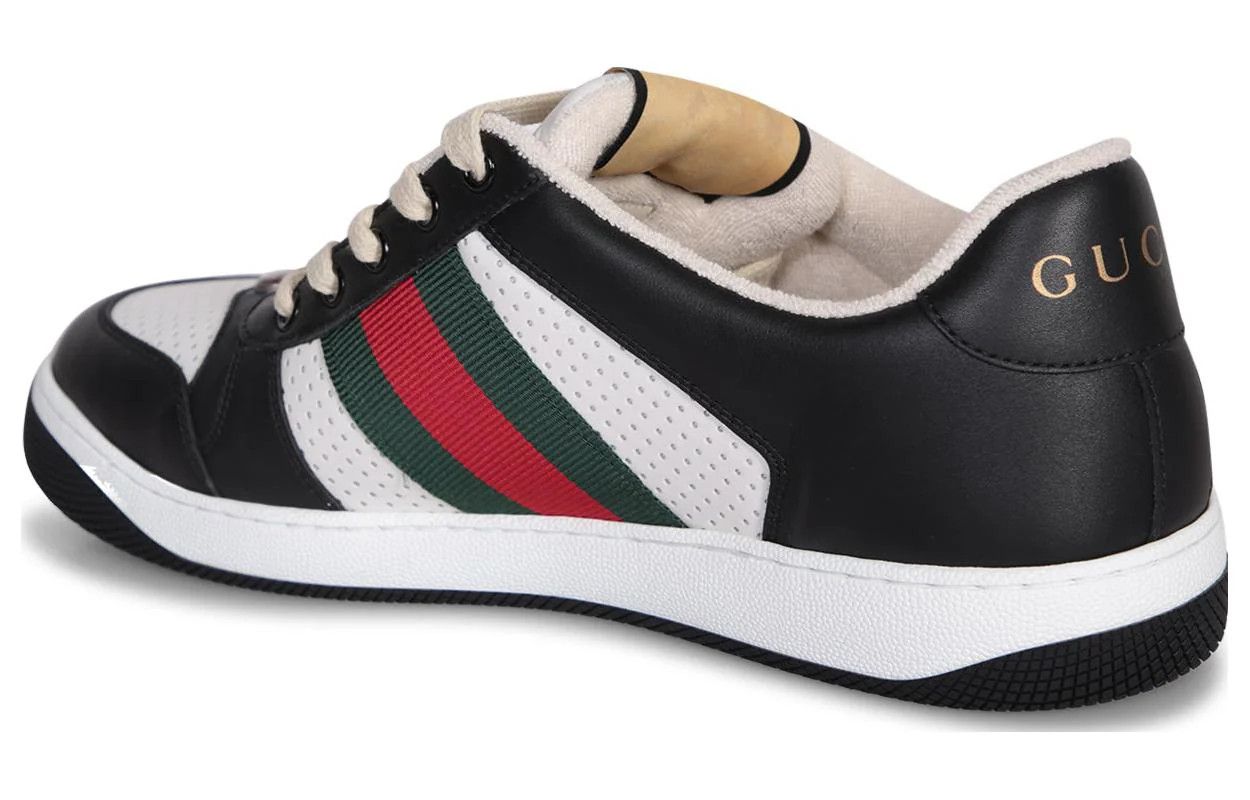 Gucci oc11z526 Men's Screener Low-Top Sneakers in Multicolor Size US 12.5 / EU 45-46 - 4 Thumbnail