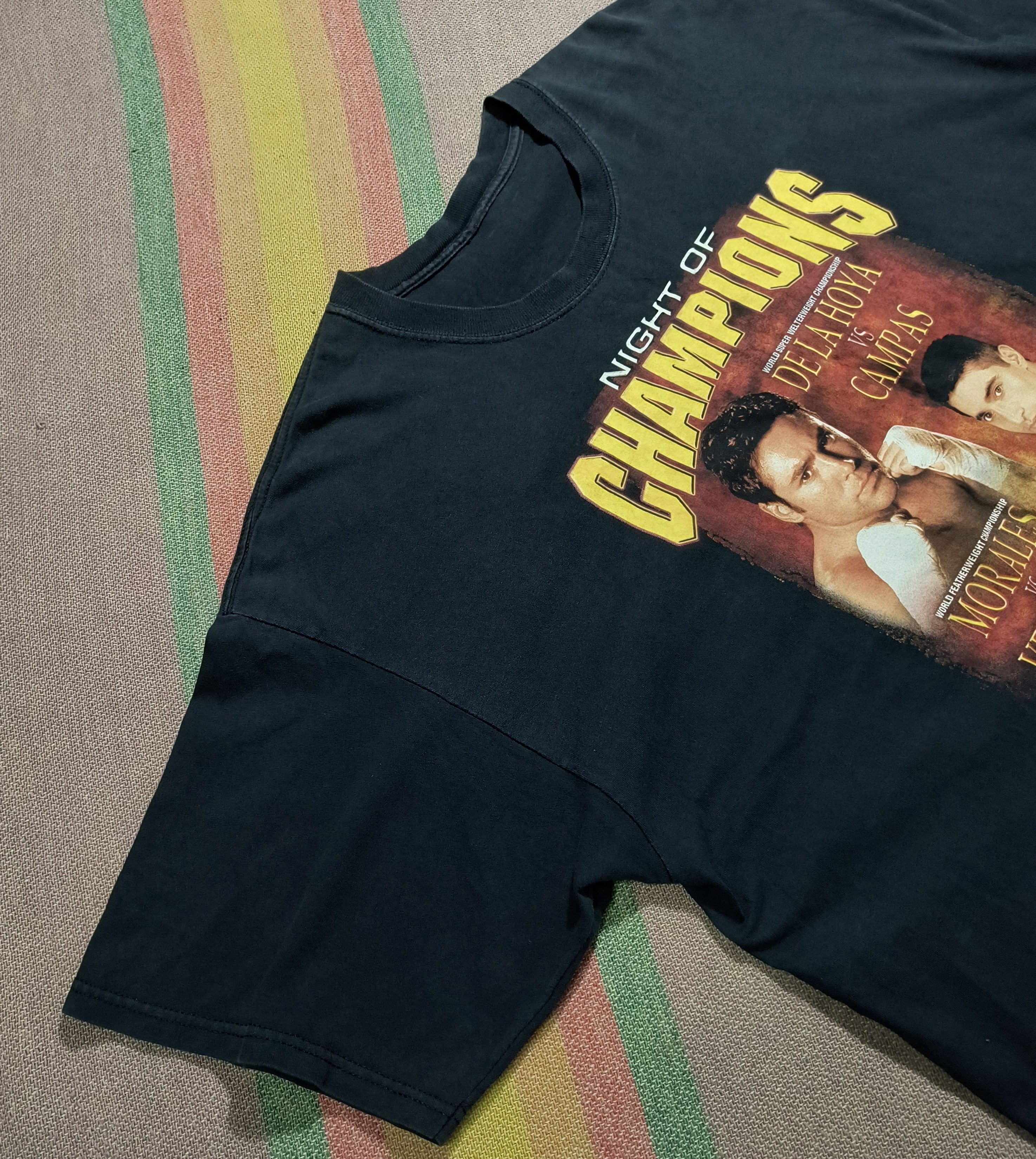 Vintage Vintage Y2K De la Hoya Terrible Morales 2003 tee Size US XXL / EU 58 / 5 - 4 Thumbnail