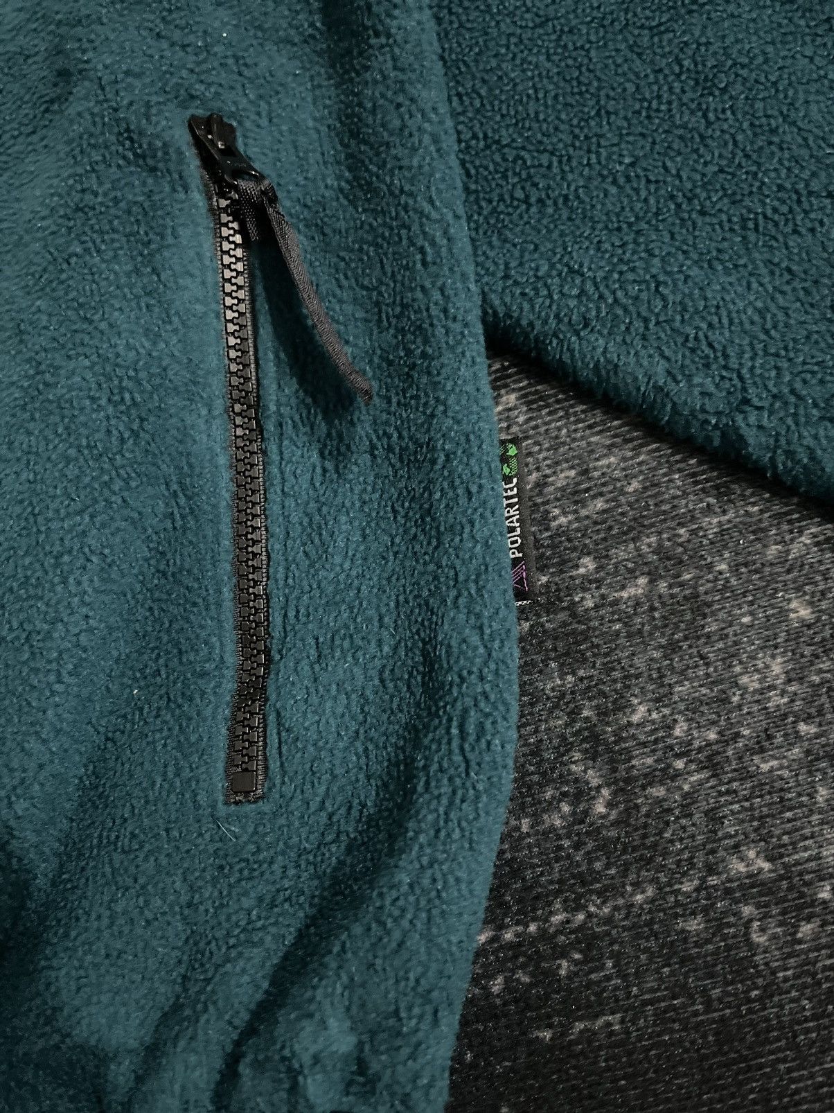 Vintage × Woolrich Woolen Mills Vintage Woolrich Half Button Fleece Jacket Size US XL / EU 56 / 4 - 9 Thumbnail