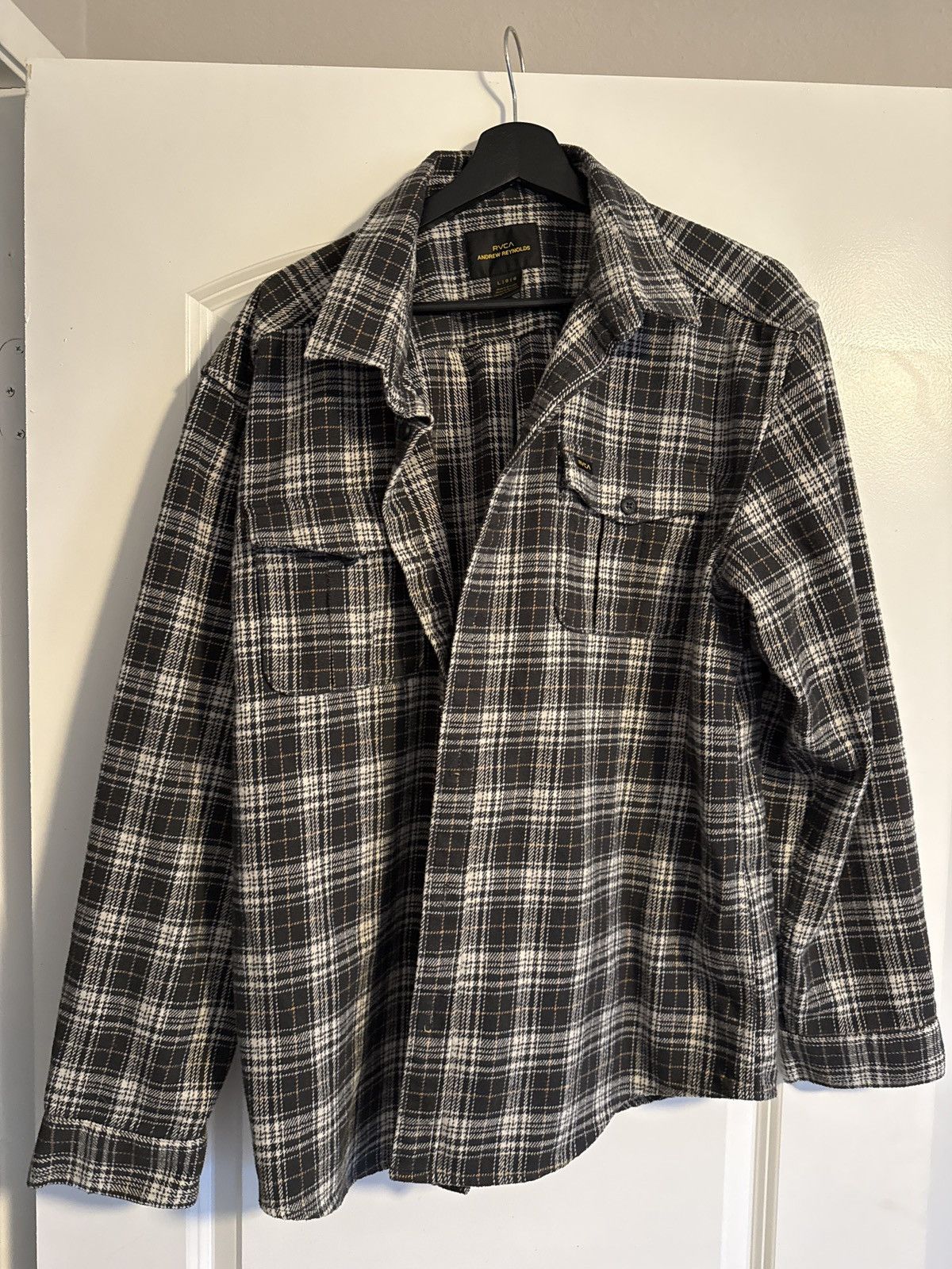 RVCA RVCA Andrew Reynolds Collection flannel Size US L / EU 52-54 / 3 - 1 Thumbnail