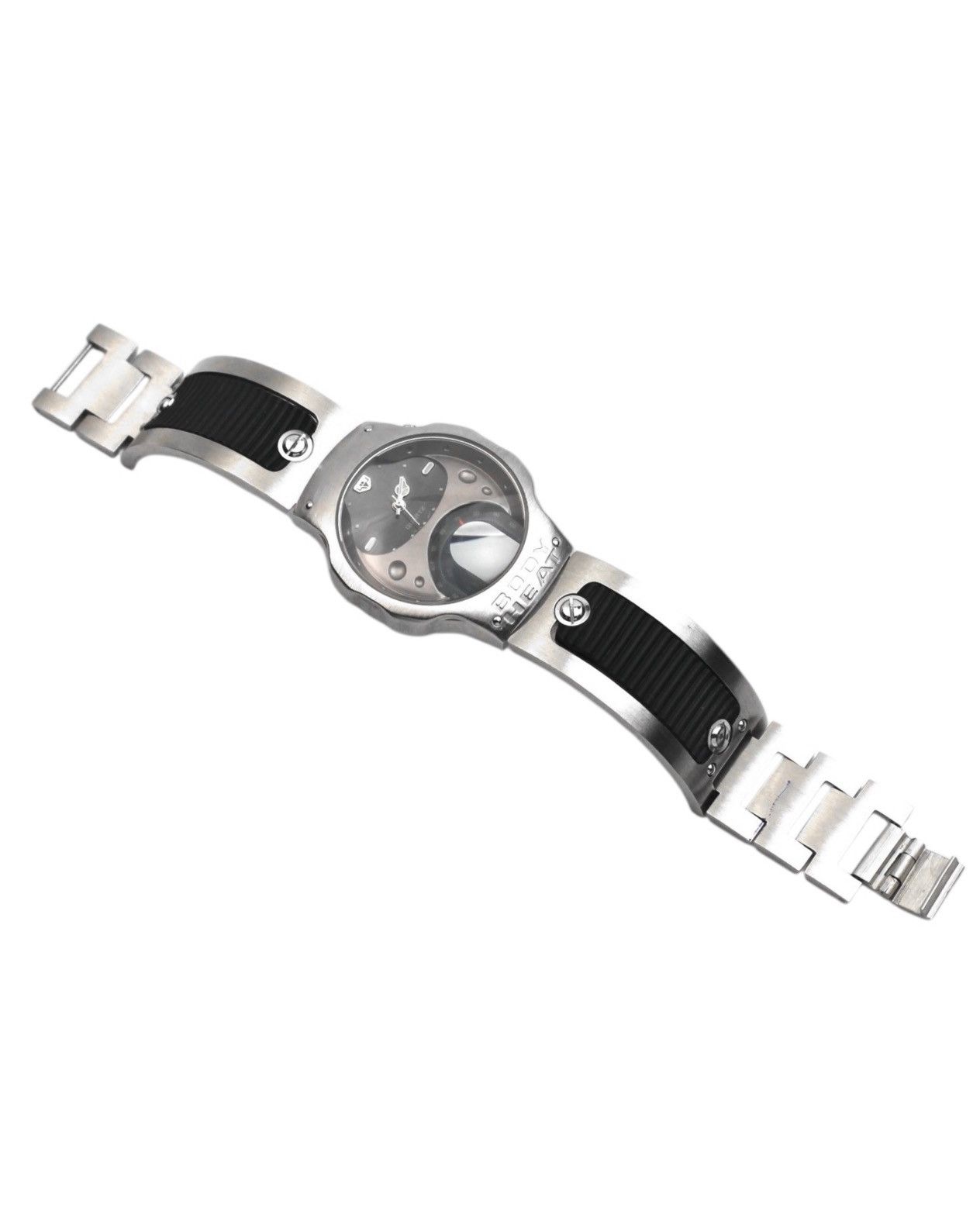 Hysteric Glamour 1990S BODY HEAT “ENVIRONMENTAL” METAL BRACELET QUARTZ WATCH Size ONE SIZE - 1 Thumbnail