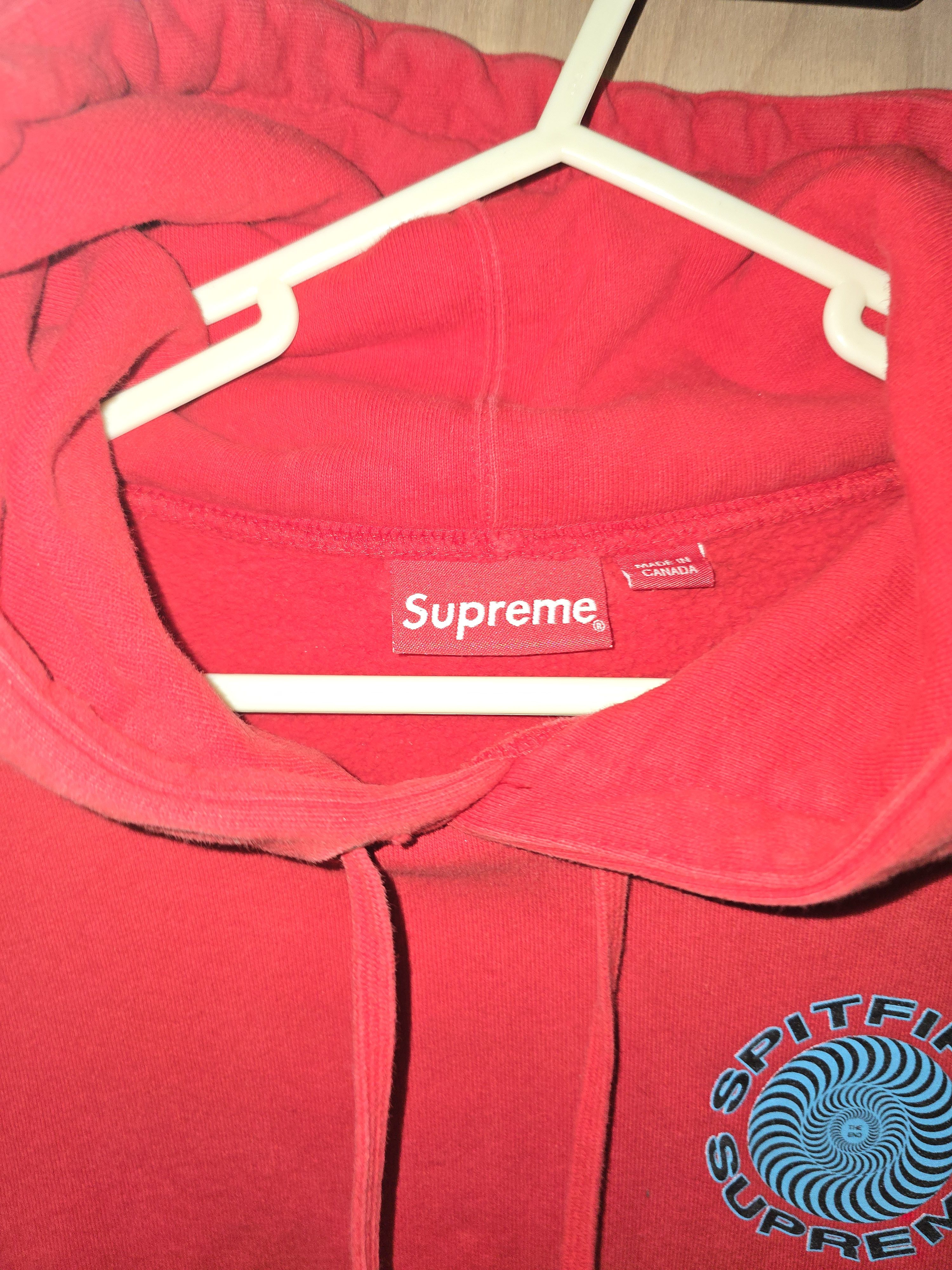 Spitfire × Supreme Supreme Spitfire Swirl Hoodie Size US M / EU 48-50 / 2 - 3 Thumbnail