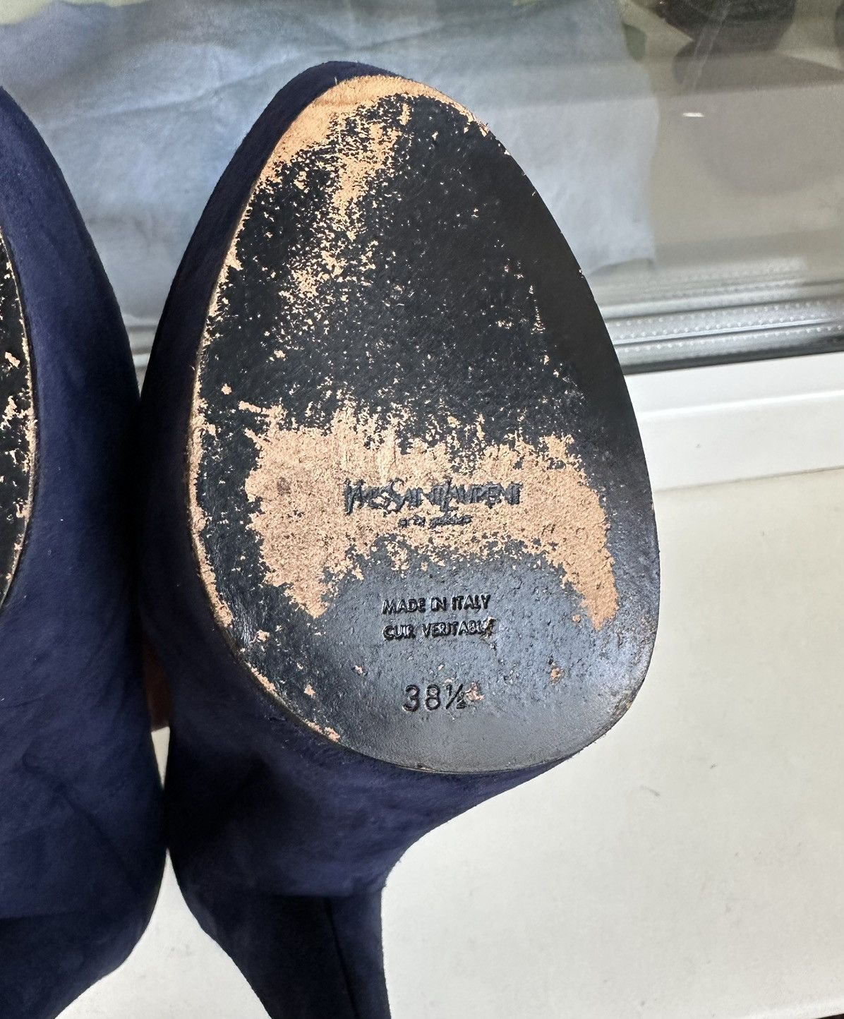 Yves Saint Laurent Rare Yves Saint Laurent Ysl Tribtoo Heels 8,5 US/ 38,5 Eur Size US 8.5 / IT 38.5 - 10 Thumbnail