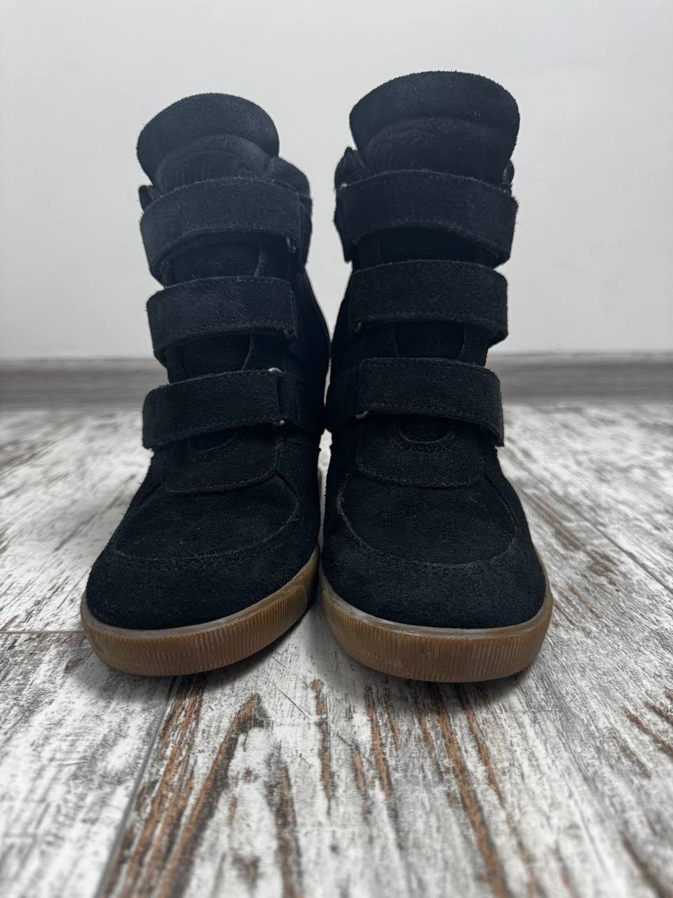Buffalo London Buffalo London High-Top Wedge Sneakers Isabel Marant Style Size US 9 / IT 39 - 4 Thumbnail