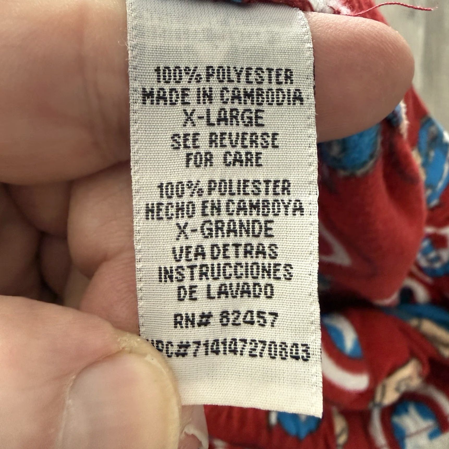 Vintage Marvel Comics Captain America Fleece Pants Mens XL All Over Print AOP Lounge Size US 36 / EU 52 - 4 Thumbnail