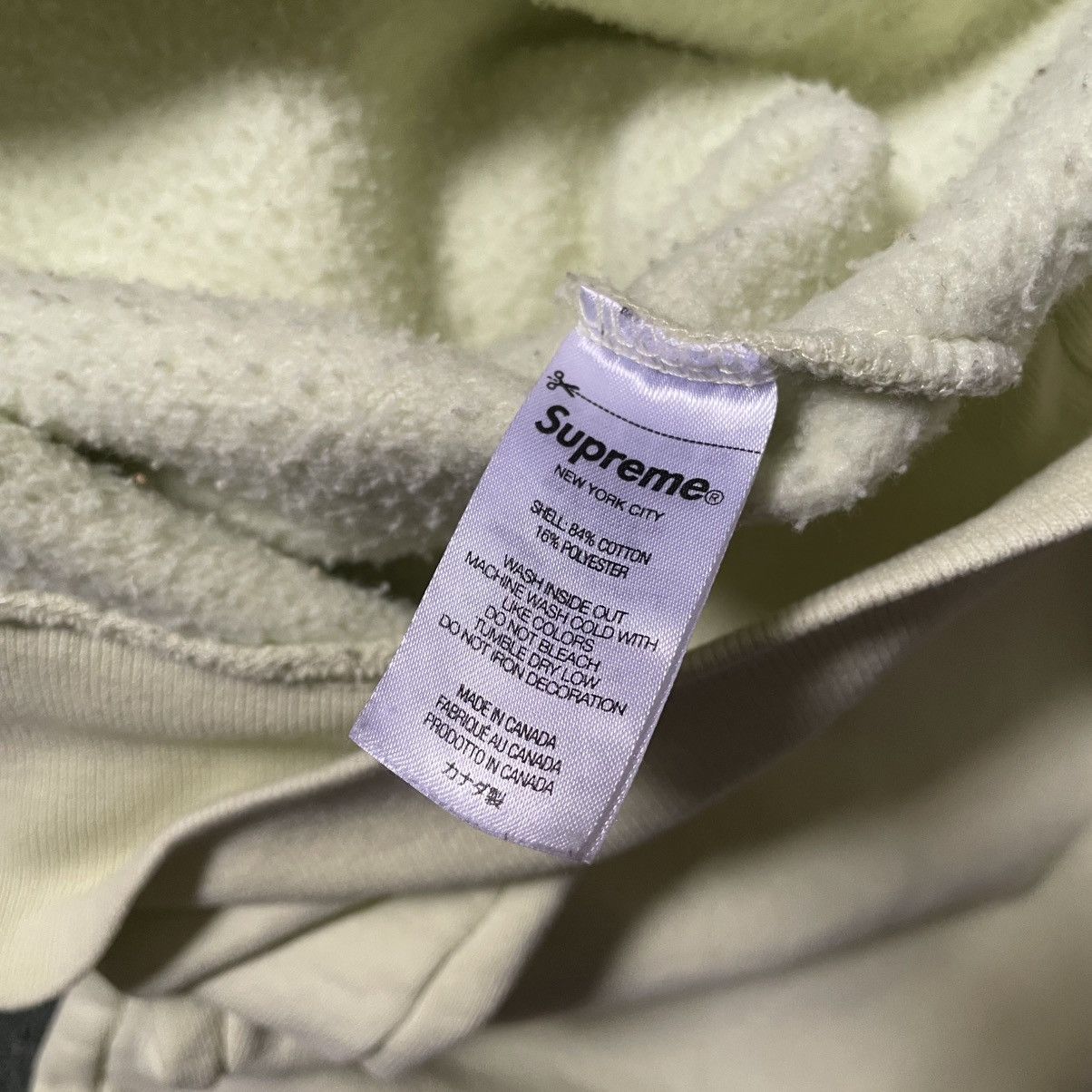 Supreme AW22 Supreme NYC Tag Hoodie Size US L / EU 52-54 / 3 - 4 Thumbnail