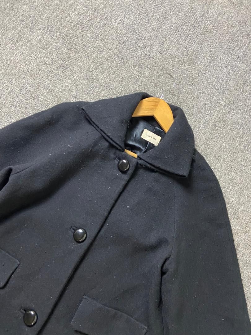 Japanese Brand D’un á Dix Brand Wool Blend Jacket (180) Size US XXS / EU 40 - 9 Thumbnail