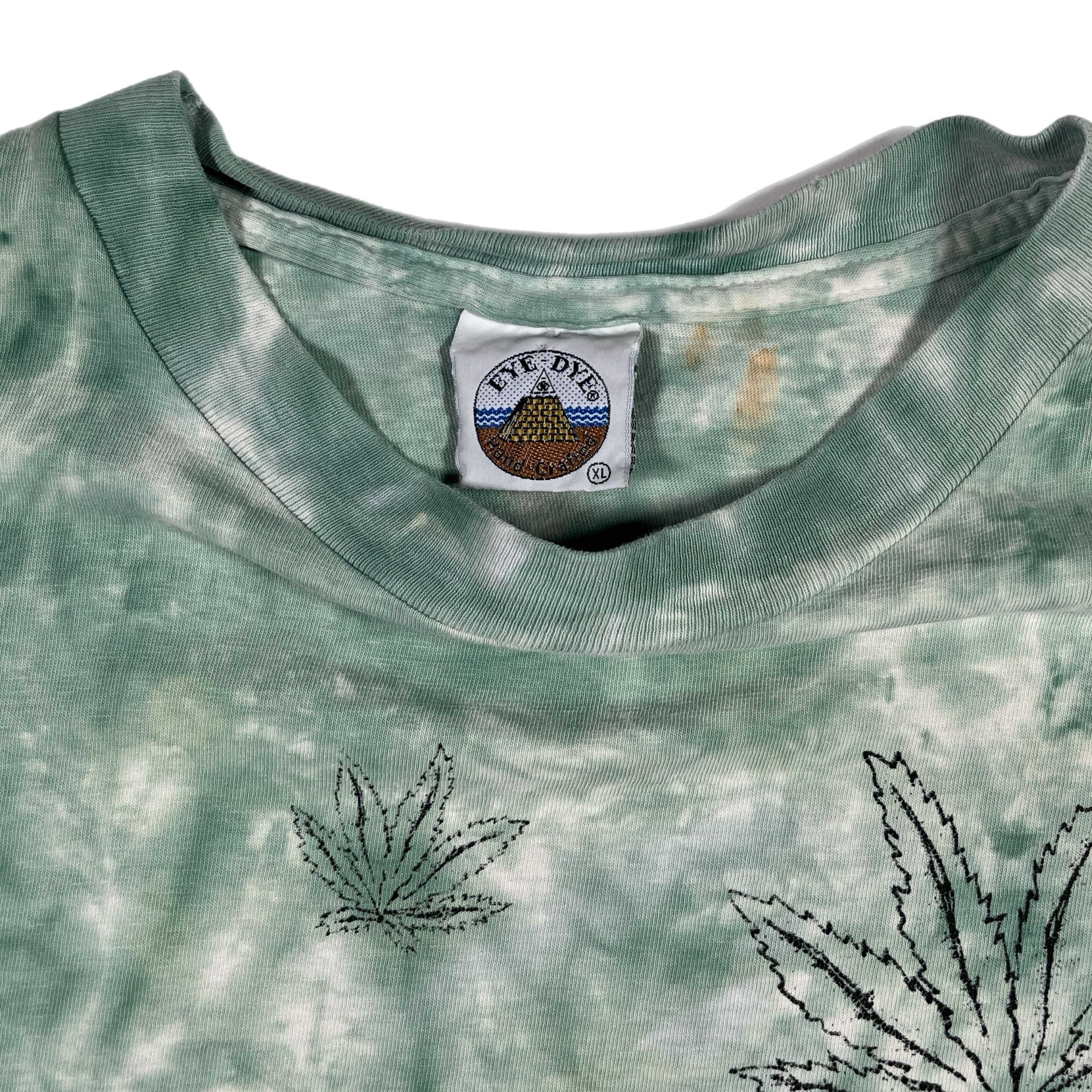 Vintage Weed Leaf Tie Dye Size US L / EU 52-54 / 3 - 3 Thumbnail