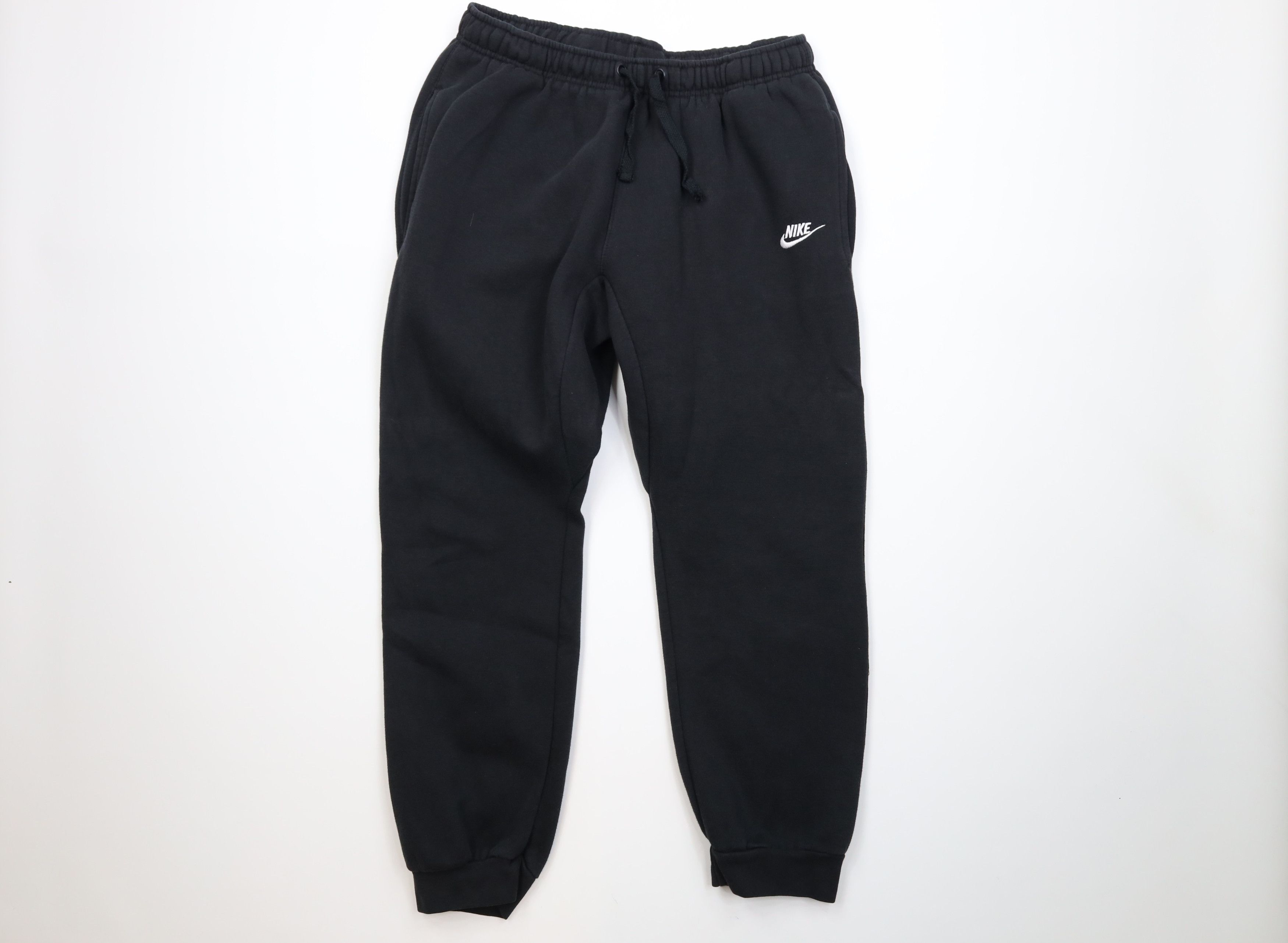 Nike Vintage Y2K Nike Scott Mini Swoosh Sweatpants Joggers Black Size US 34 / EU 50 - 1 Thumbnail
