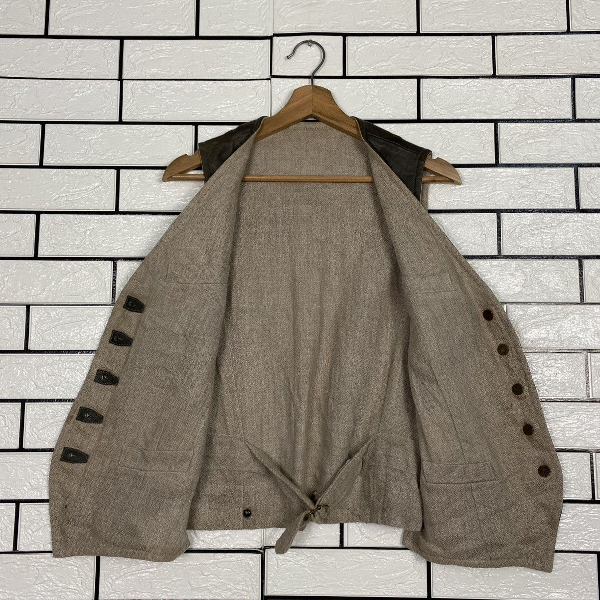 Isaac Sellam Experience 🔥RARE🔥Vintage Reversible Leather Vest Jacket Isaac Sellam Size US M / EU 48-50 / 2 - 22 Thumbnail