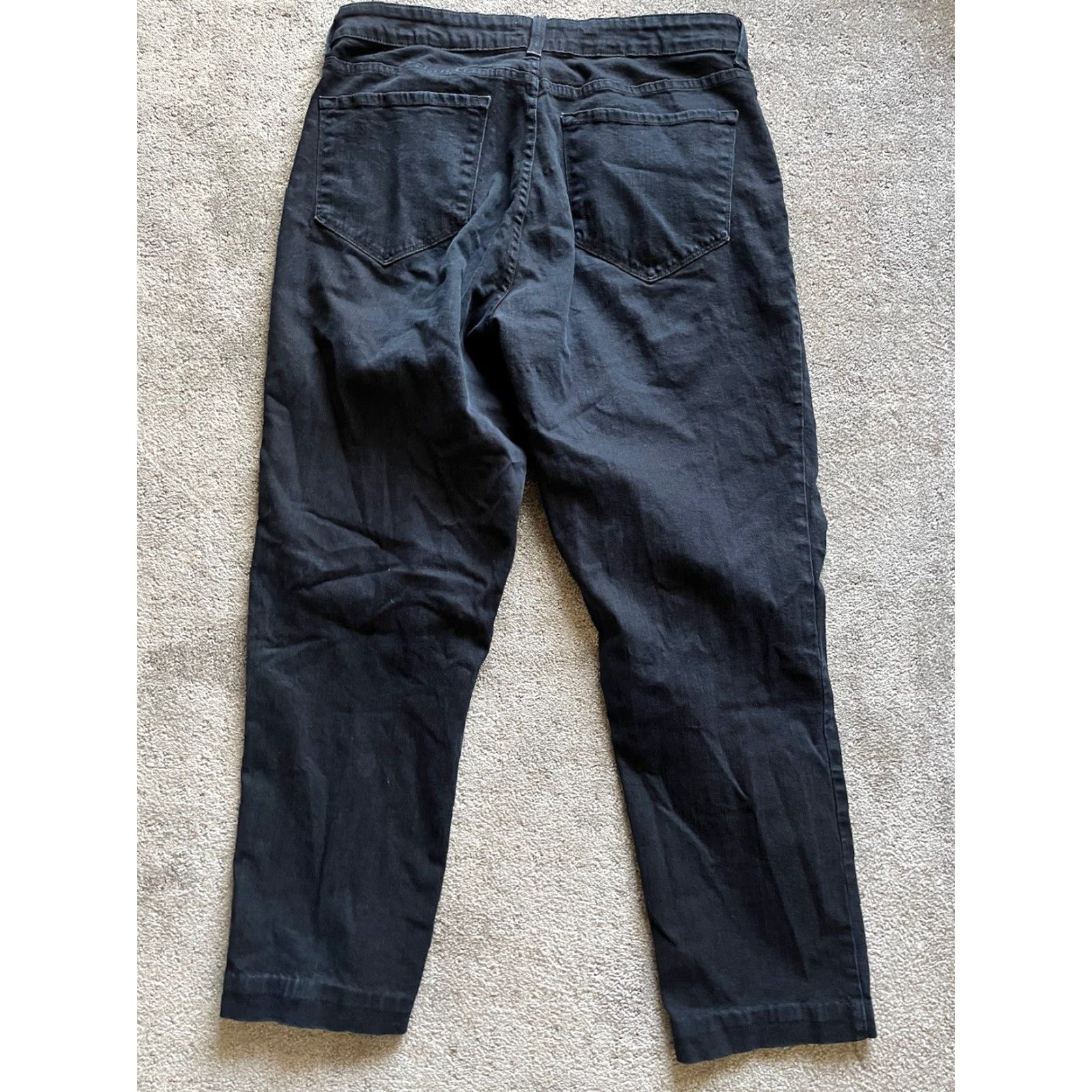 NYDJ NYDJ Jeans Women's Black Size 12 Skinny Leg Not Your Daughters Jeans Size 34" / US 12 / IT 48 - 3 Thumbnail
