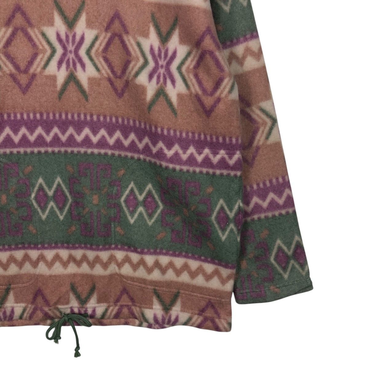 Japanese Brand 📌Vintage Fleece Jacket Navajo Design CP Fleece Sport Size US M / EU 48-50 / 2 - 6 Thumbnail