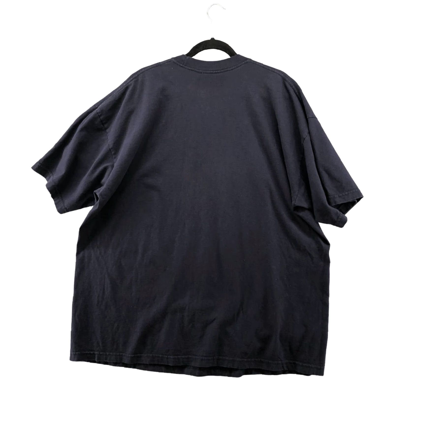 Vintage Million Dolla Motive Trapoleon T Shirt Mens 3XL Graphic Motorcycle Biker Money Black Crew Neck Cotton Short Sleeve Size US XXL / EU 58 / 5 - 2 Thumbnail