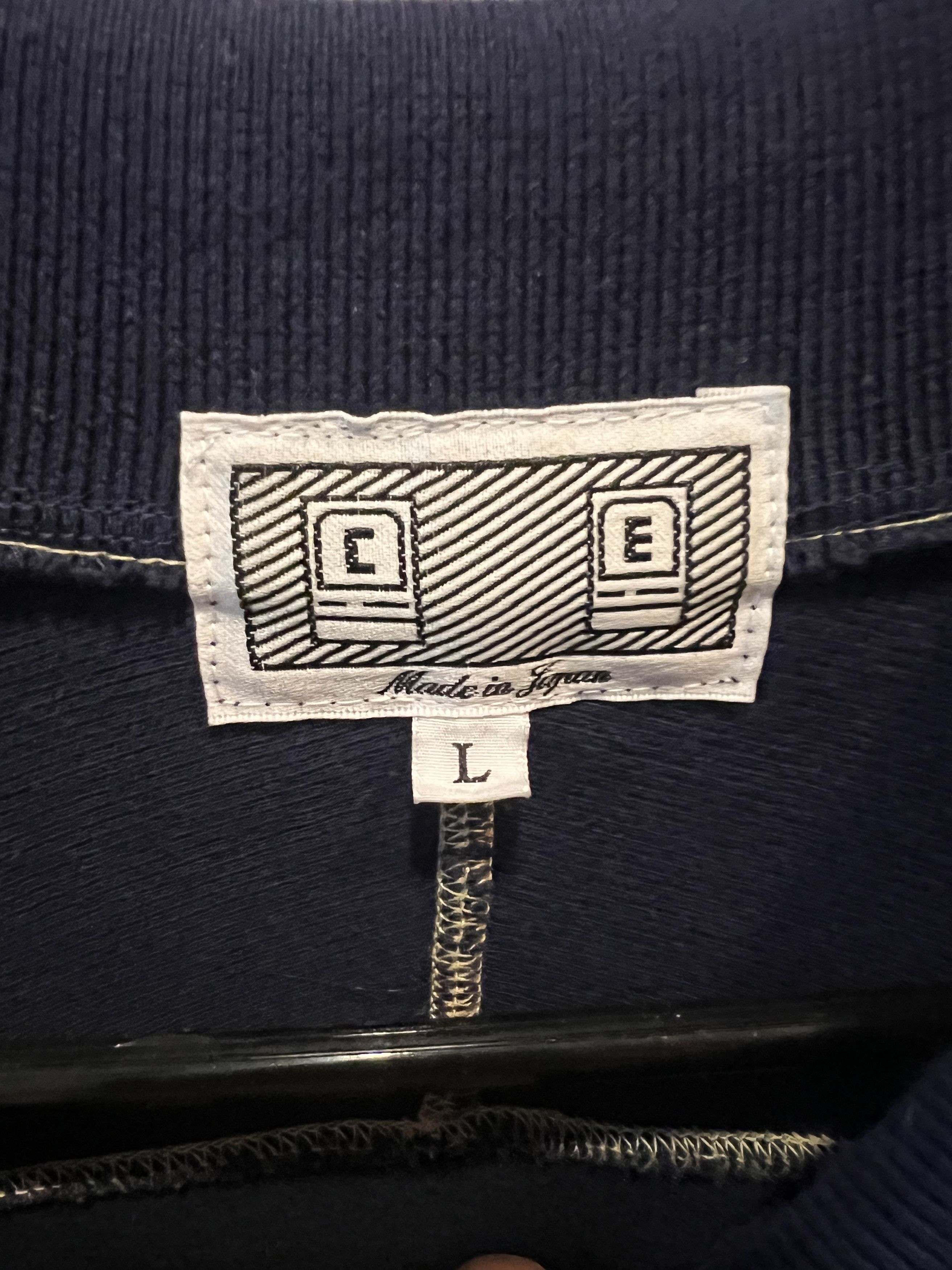 Cav Empt Cav Empt DBL Knit Long Sleeve Polo Navy Size US L / EU 52-54 / 3 - 3 Thumbnail