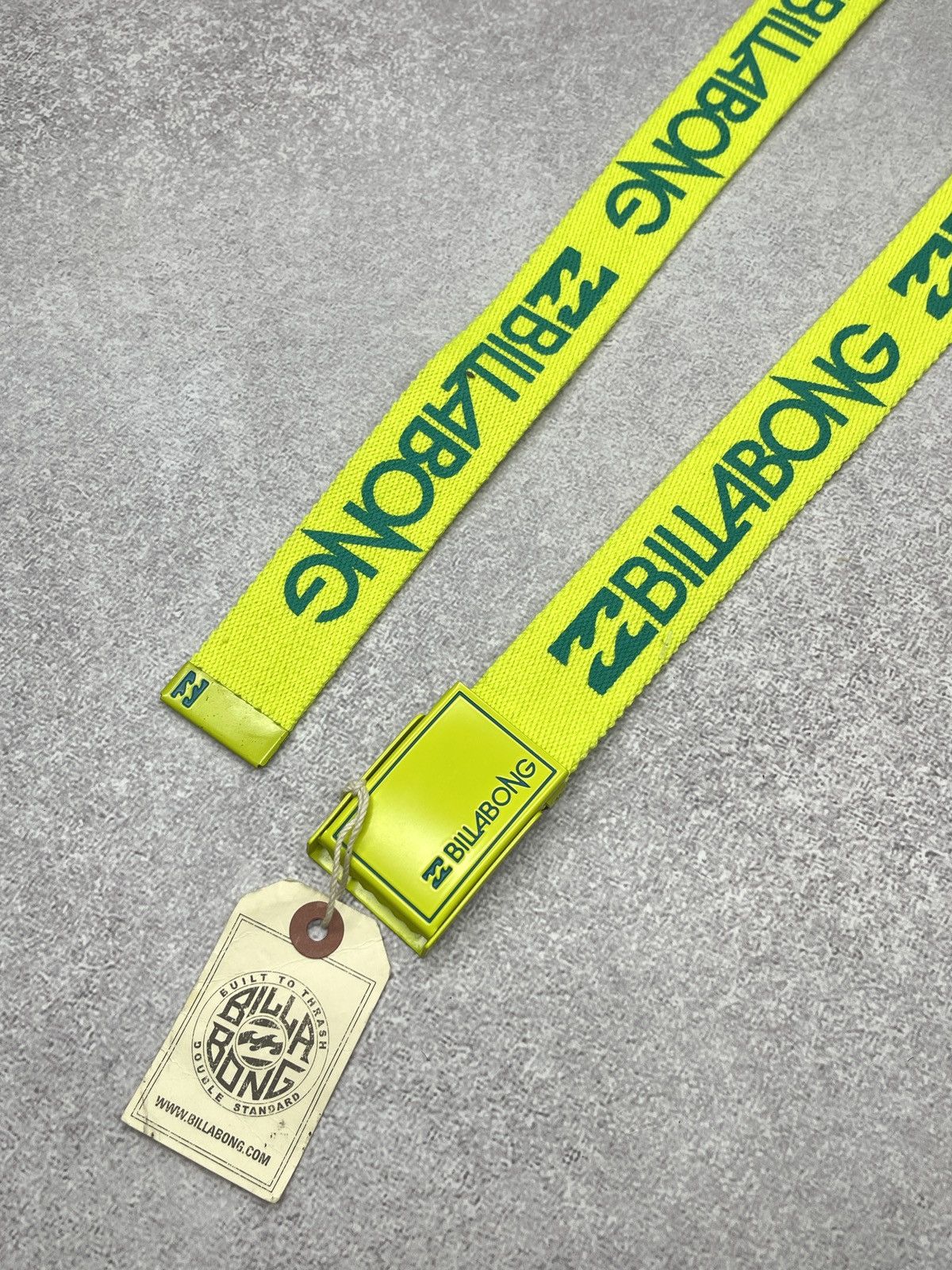 Billabong New Billabong Corporat Belt Light Green With an Opener Size ONE SIZE - 3 Thumbnail