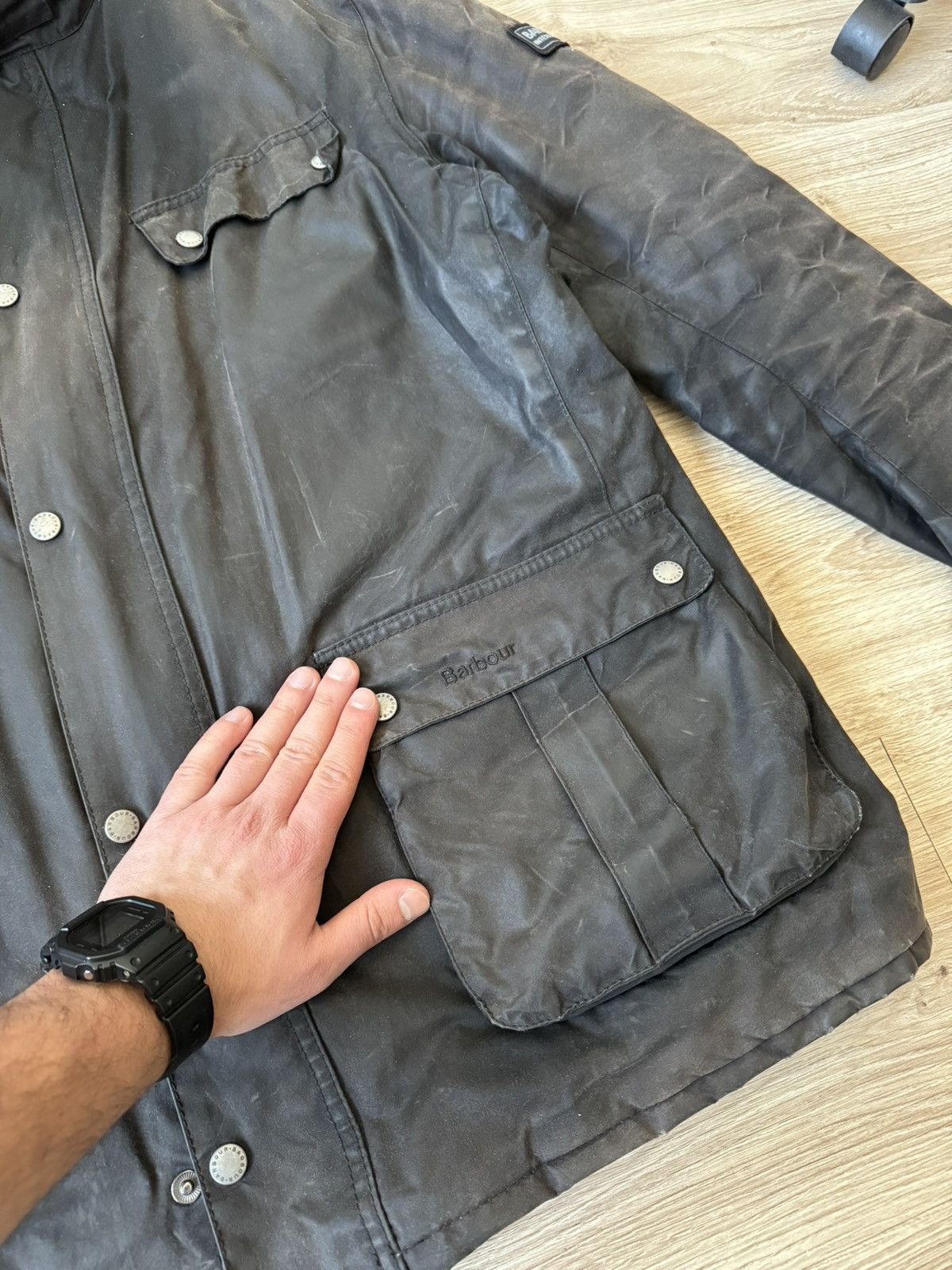 Barbour International Duke Waxed Jacket