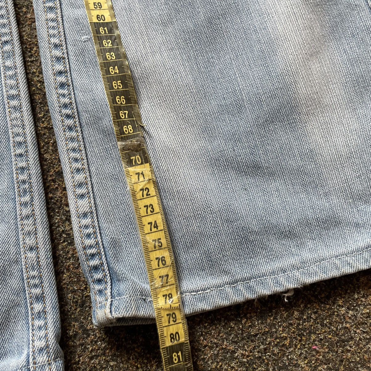 Vintage Vintage Y2K Faded Flare Jeans Bootcut Grunge Thrashed 32 Size 32" / US 10 / IT 46 - 7 Thumbnail