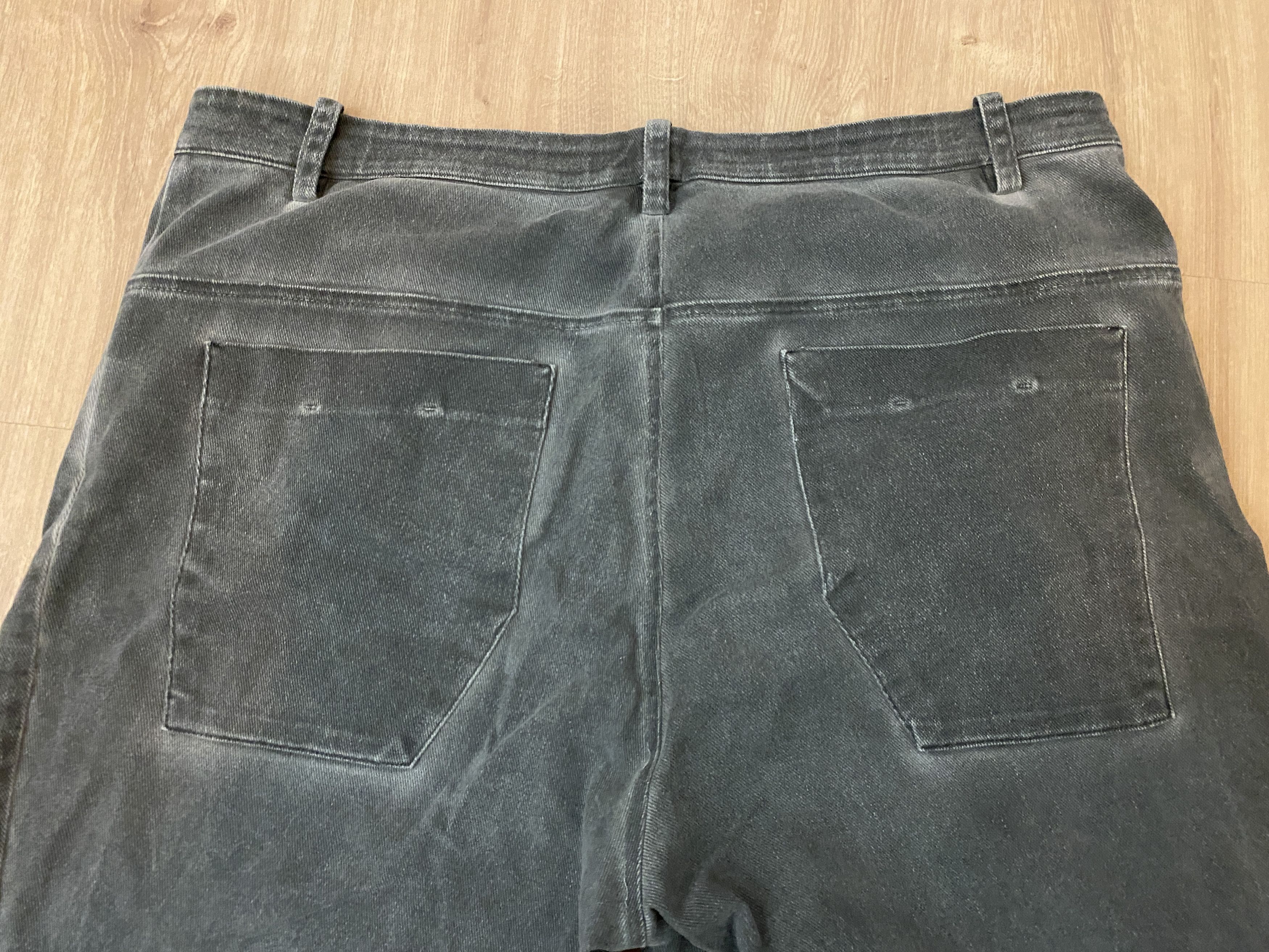 Lost & Found Ria Dunn Lost & Found Ria Dunn Rooms XL Gray Bias cut frayed denim Size US 38 / EU 54 - 7 Thumbnail