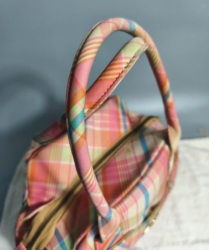 Designer × Vivienne Westwood Vivienne Westwood Yasmine Pastel Plaid Shoulder Bag Size ONE SIZE - 7 Thumbnail