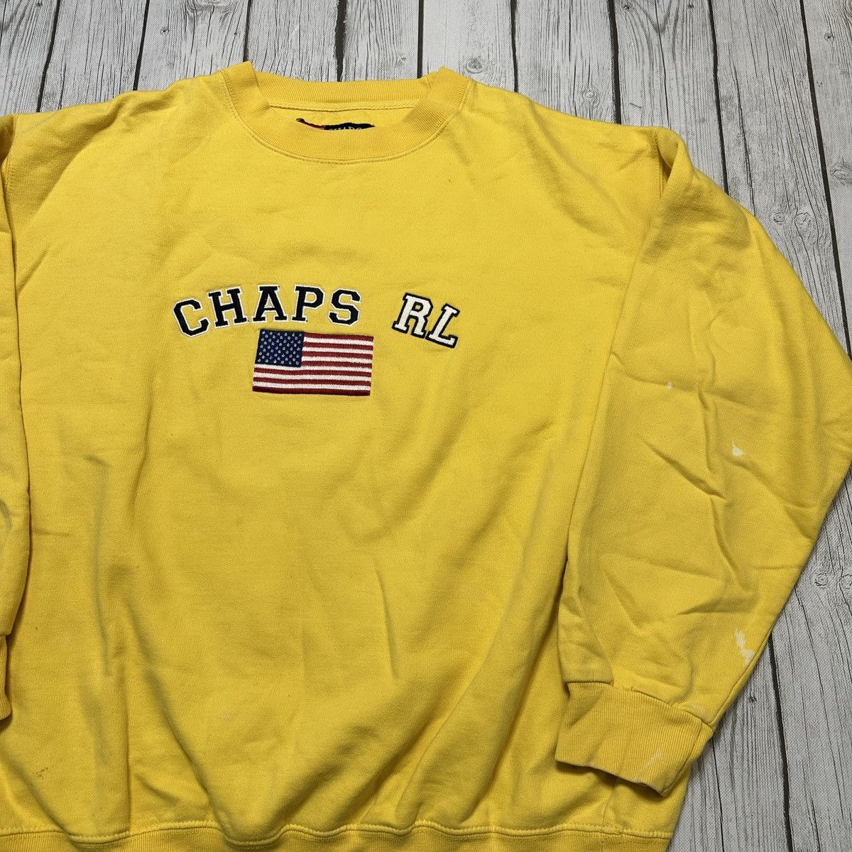 Chaps Ralph Lauren × Vintage Vintage Chaps Ralph Lauren sweatshirt Size US L / EU 52-54 / 3 - 3 Thumbnail