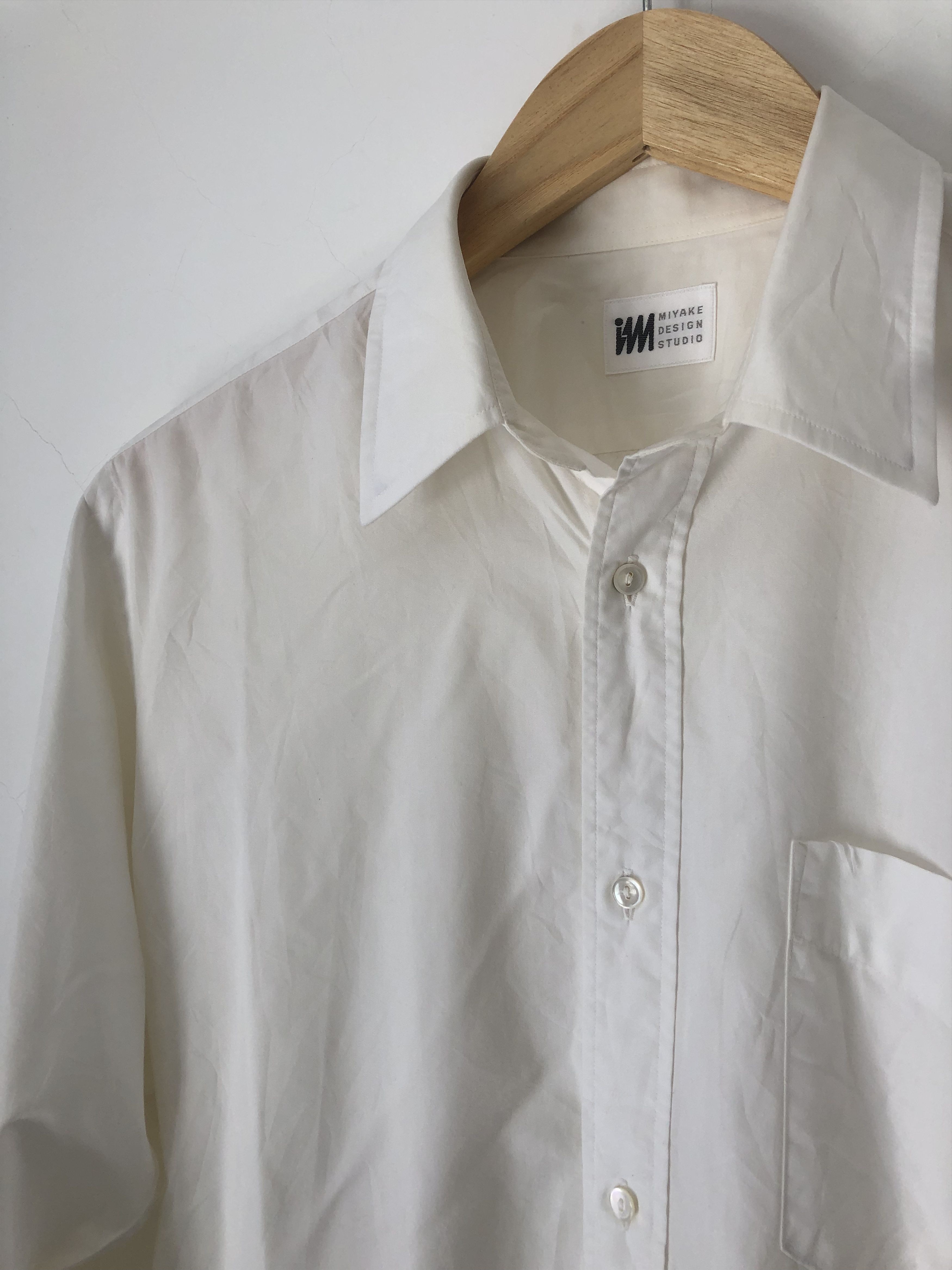 Issey Miyake offwhite shirt Size US M / EU 48-50 / 2 - 2 Thumbnail