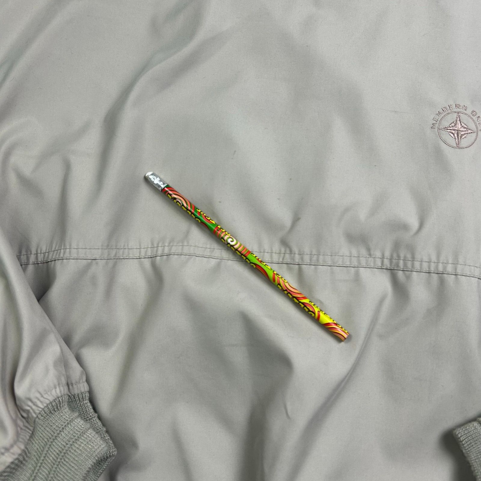 Members Only × Vintage Members Only Vintage 80s Khaki Pullover Windbreaker Size US L / EU 52-54 / 3 - 5 Thumbnail