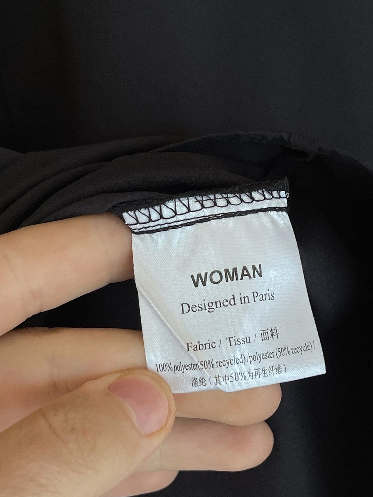 Dior 2022 Dior Uniform black longsleeve shirt Size M / US 6-8 / IT 42-44 - 7 Thumbnail